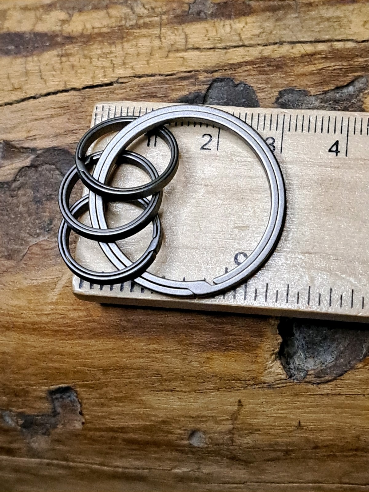 Pro Series Titanium Sidepush Keyring Set