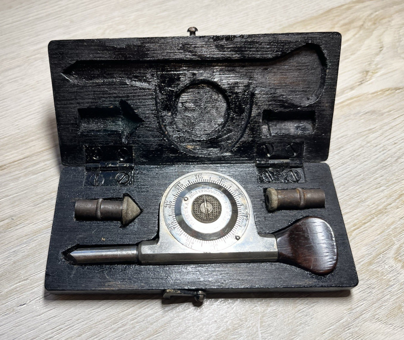 Vintage Tool  L.S. Starrett Speed Indicator Dial with Box