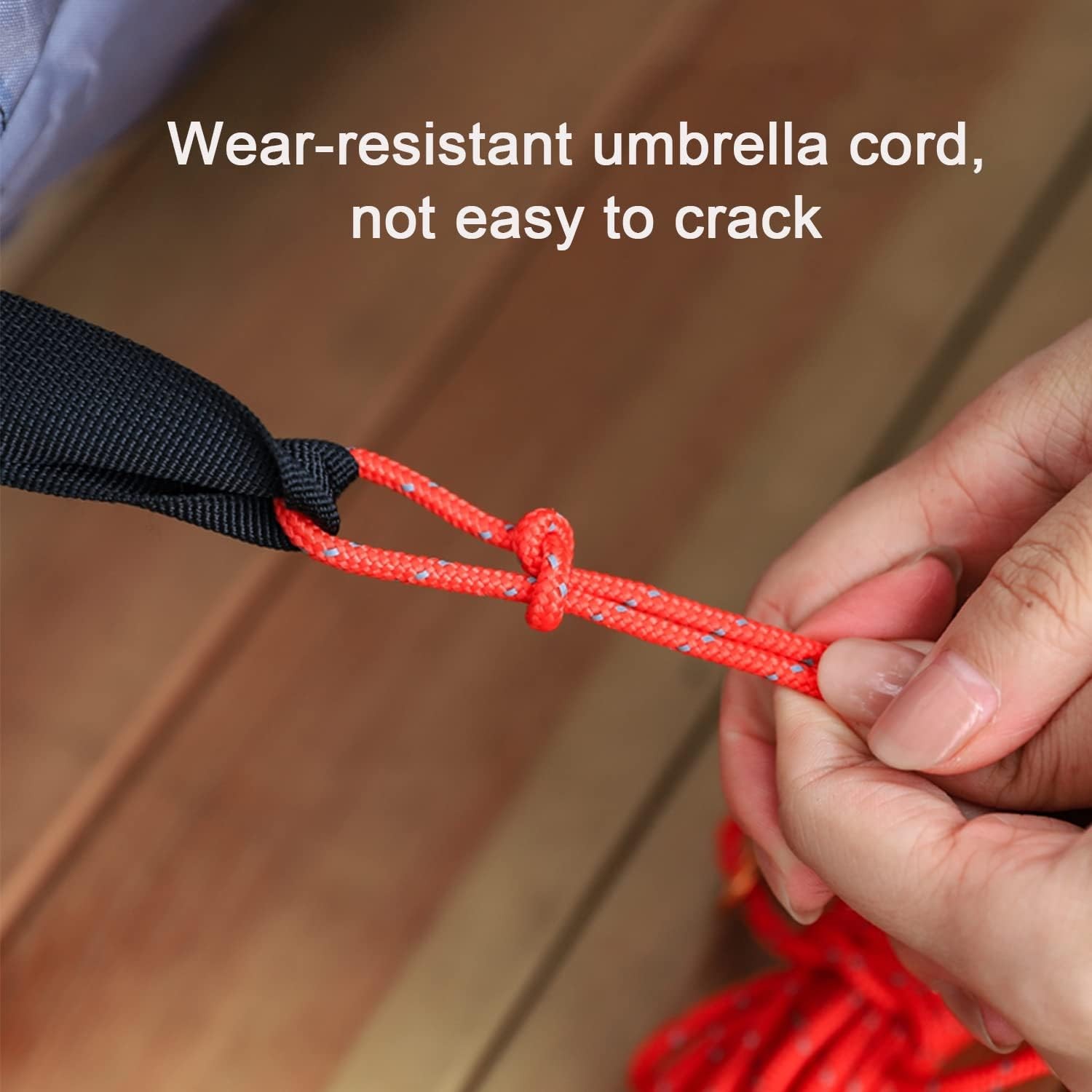 8 Pack 4mm Guy Lines Ultralight Tent Cords with Aluminum Adjuster Multicolor