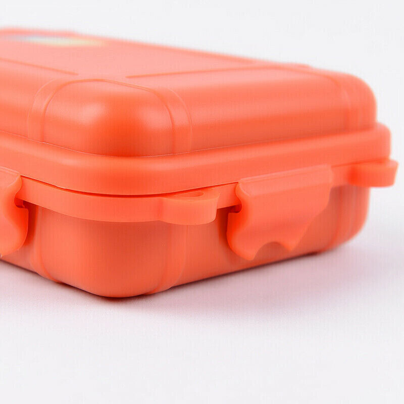 2/4/6/10pcs Plastic Sealed Storage Box Waterproof Case Moisture-proof Dust-proof