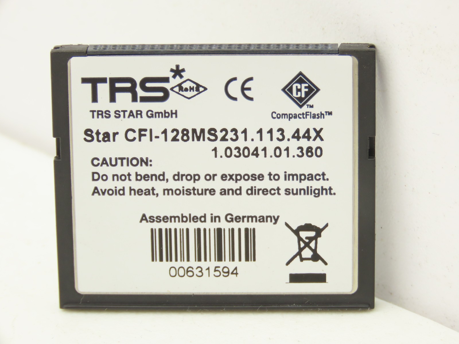 TRS Star CFI-128MS231.113.44X Rexroth Memory Card 128MB For CPU
