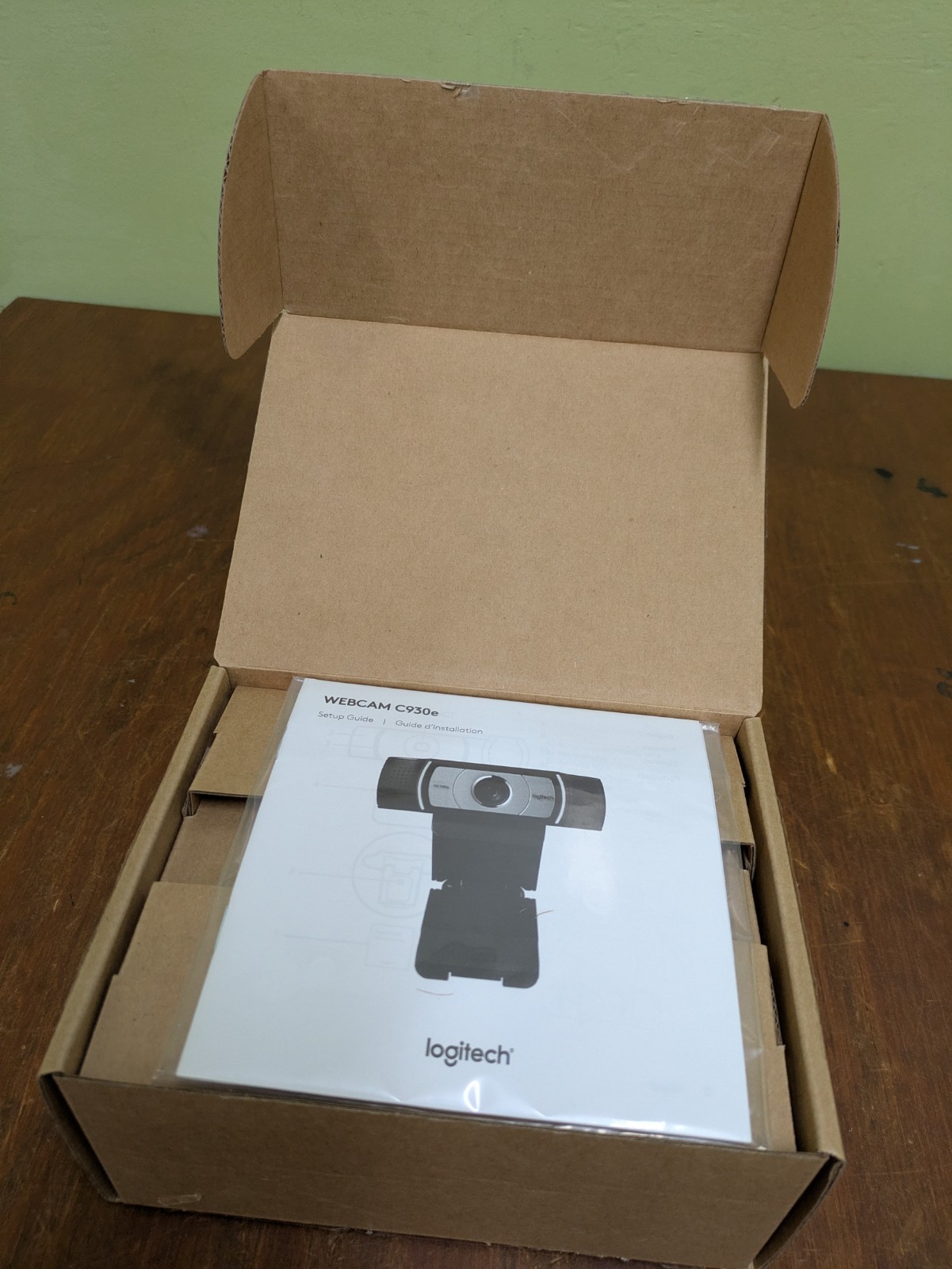 Logitech C930e Desktop Webcam 1080p HD Ultra Wide Angle Black