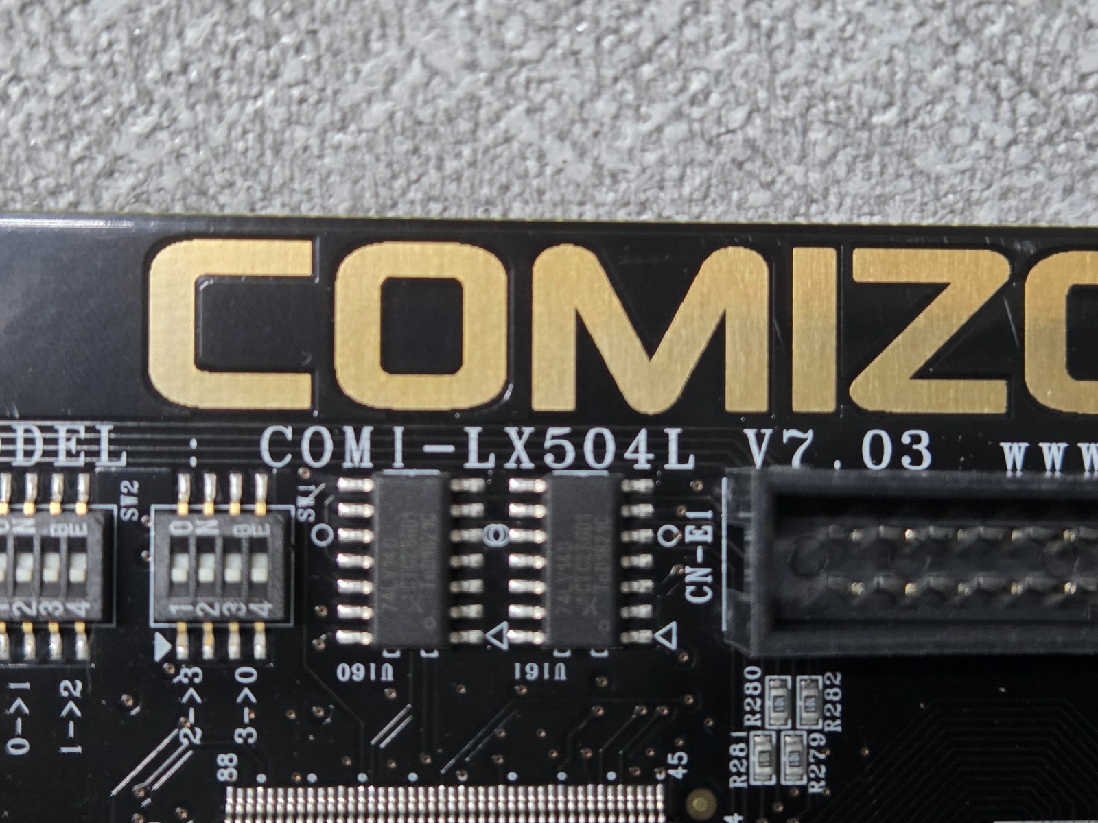 COMIZOA COMI-LX504 V7.03 MOTION CONTROL BOARD