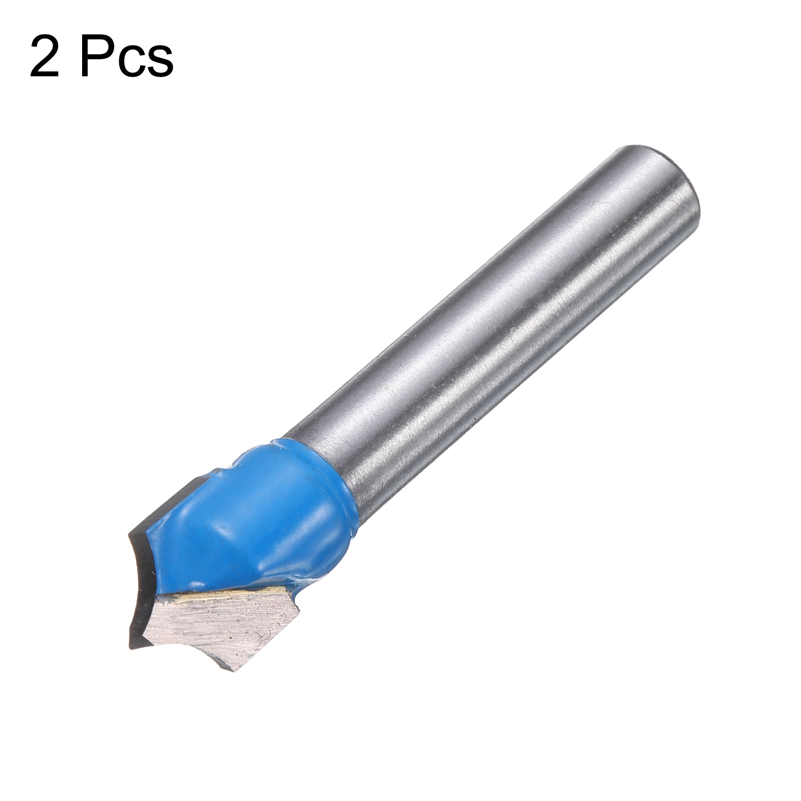 2pcs Point Cutting Roundover Router Bit 3/16" Radius 3/8" Dia CNC Router Bit
