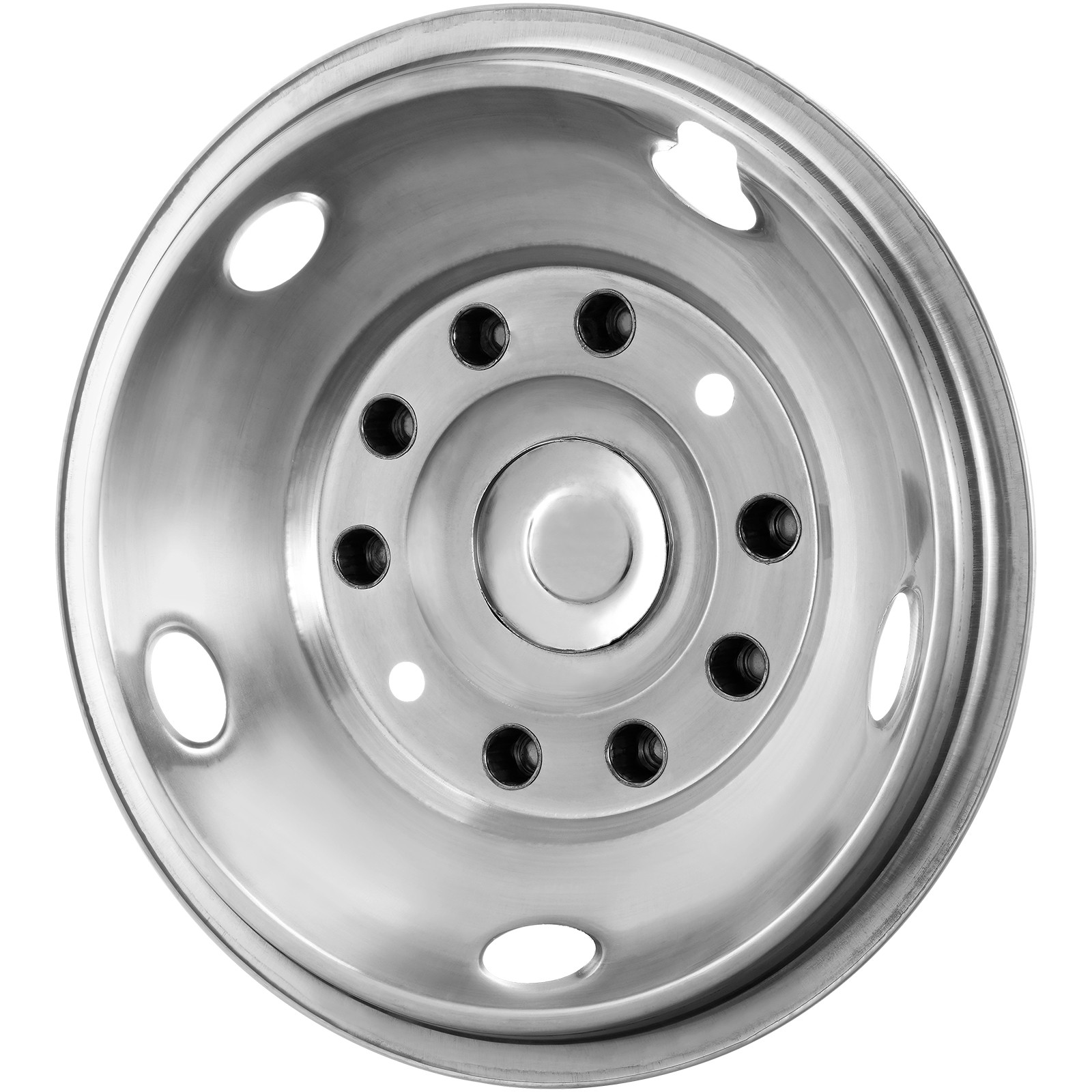 19.5-inch 10 Lug Wheel Simulators, 304 Stainless Steel Wheel Simulator Kit