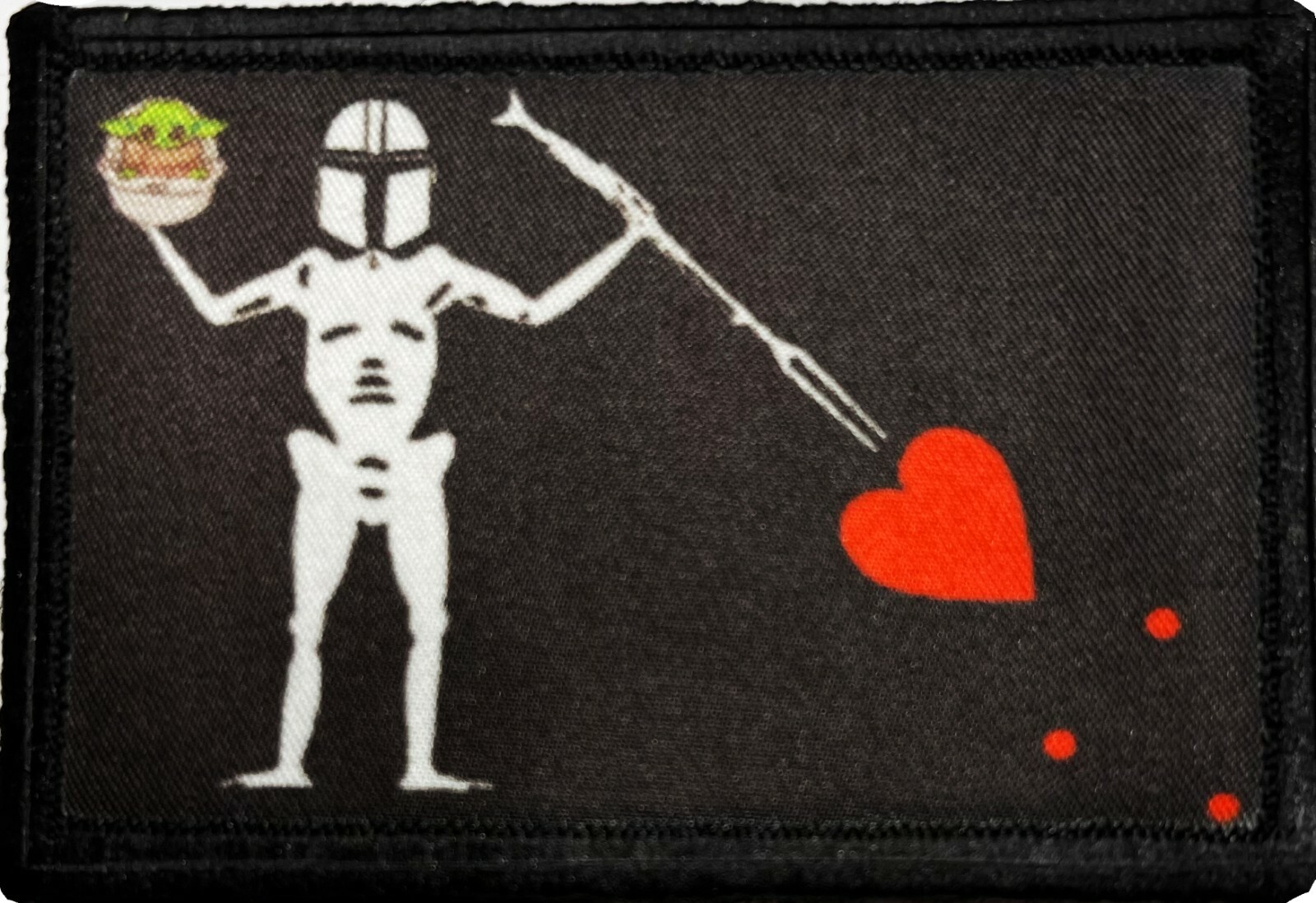 Oga's Cantina Ranco Coaster PATCH Hook and loop Morale Patch
