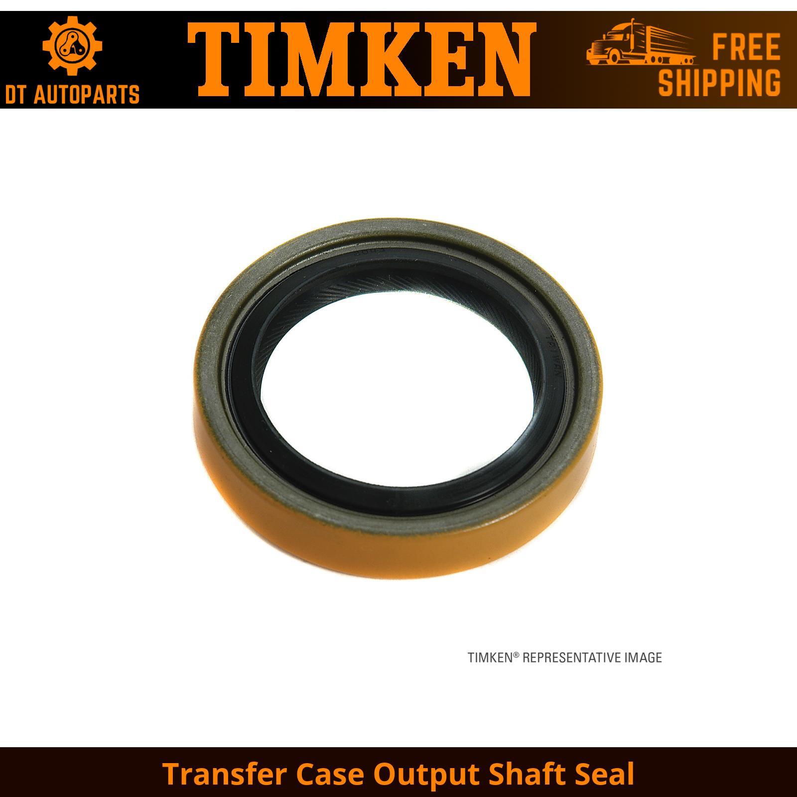 For 1973-1974 Chevrolet K10 Pickup Transfer Case Output Shaft Seal Rear Timken