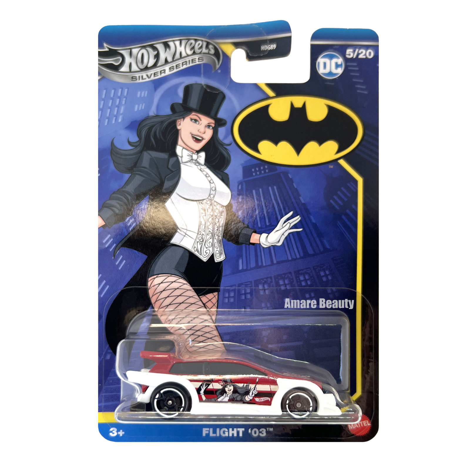 Hot Wheels DC 2025 Batman Die-Cast Toys - Flight '03 Zatanna Zatara 5/20