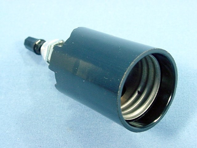 Leviton Bottom Turn Knob Candle Light Socket Lamp Holder 660W 250V Bulk 4155