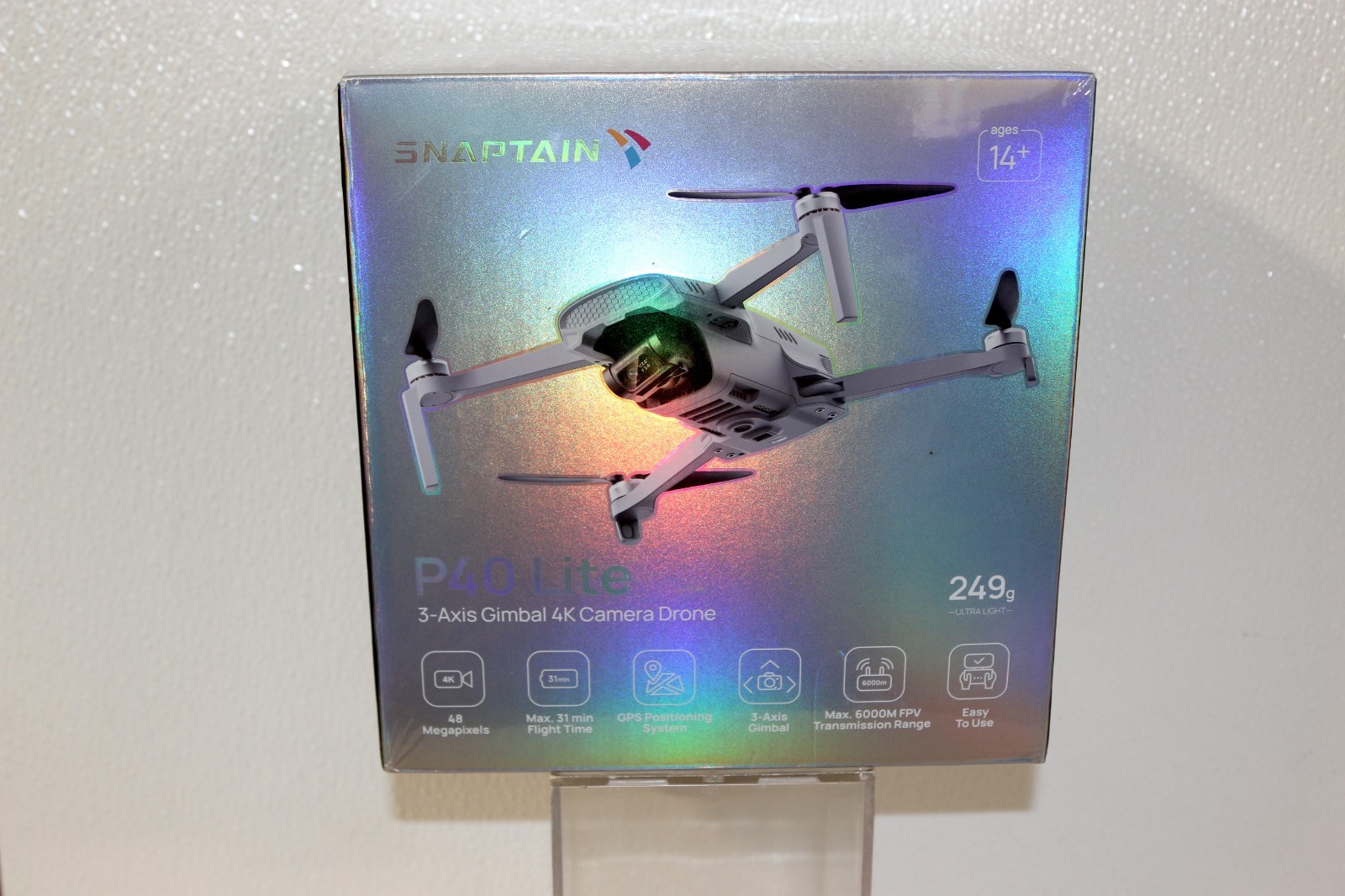 Snaptain P40 Lite 4K Camera Drone 3-Axis Gimbal 249g 6000M FPV