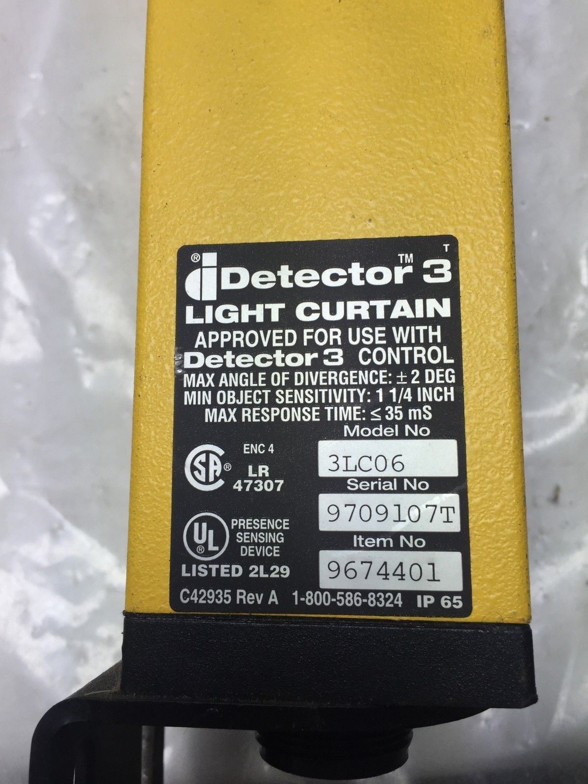 Detector 3 3LC06 Transmitter