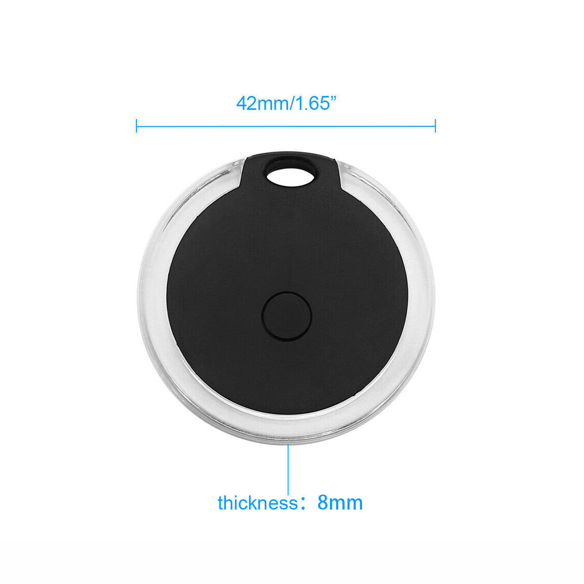 4PCS Mini Bluetooth GPS Locator Finder Tracker Pet Anti-Lost Device Waterproof