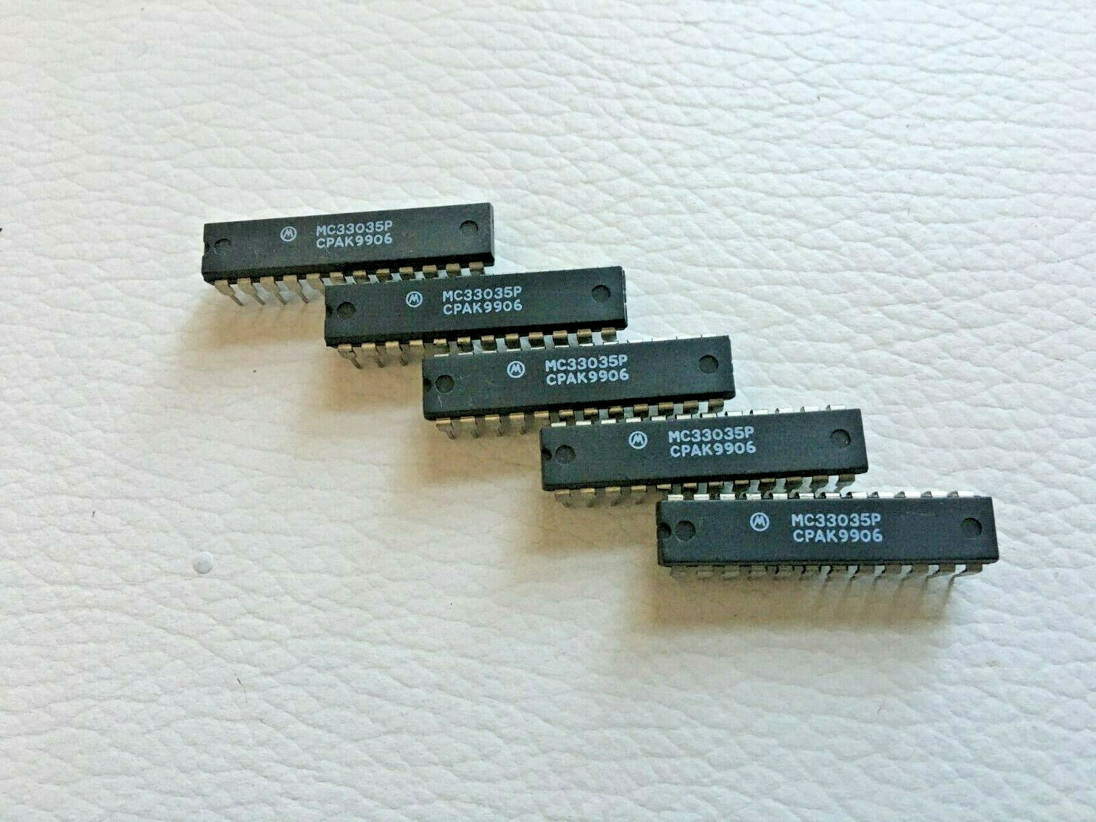 LOT OF 5  Motorola MC33035P MC33035 Brushless DC Motor Contr | FREE US Shipping