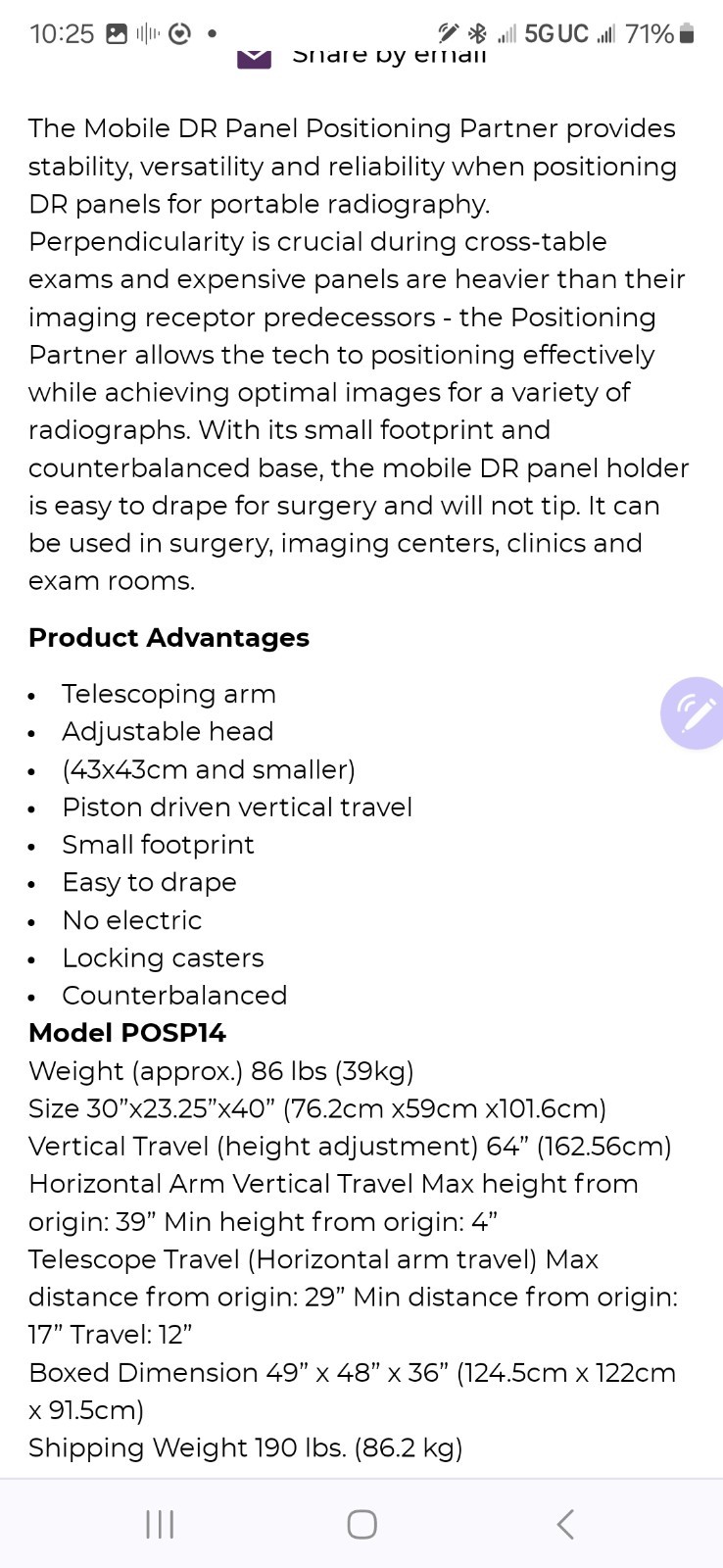 urent care xra digital portable machine wireless