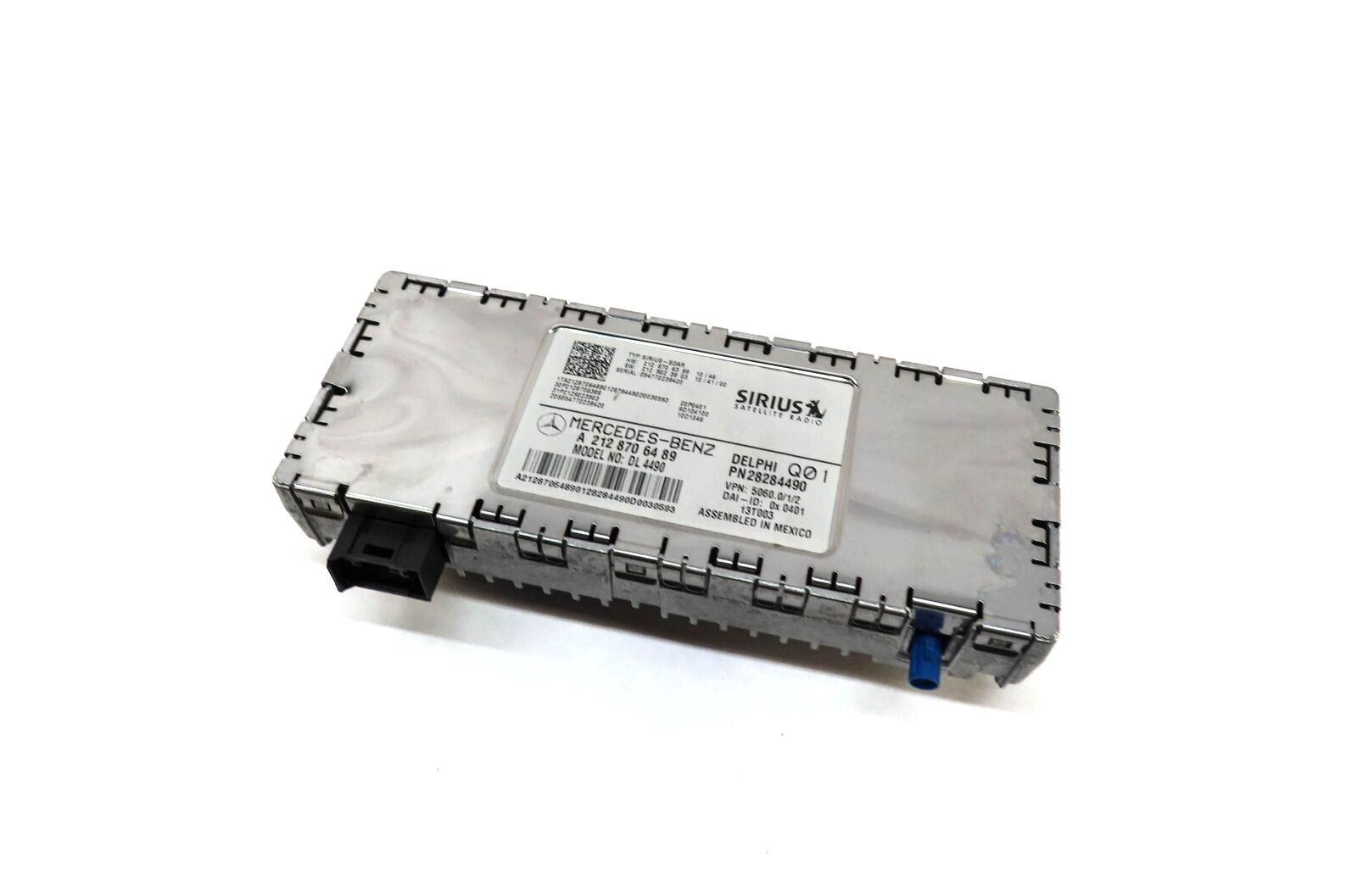 2013 MERCEDES GL450 (X166) SIRIUS SATELLITE RADIO RECEIVER CONTROL MODULE