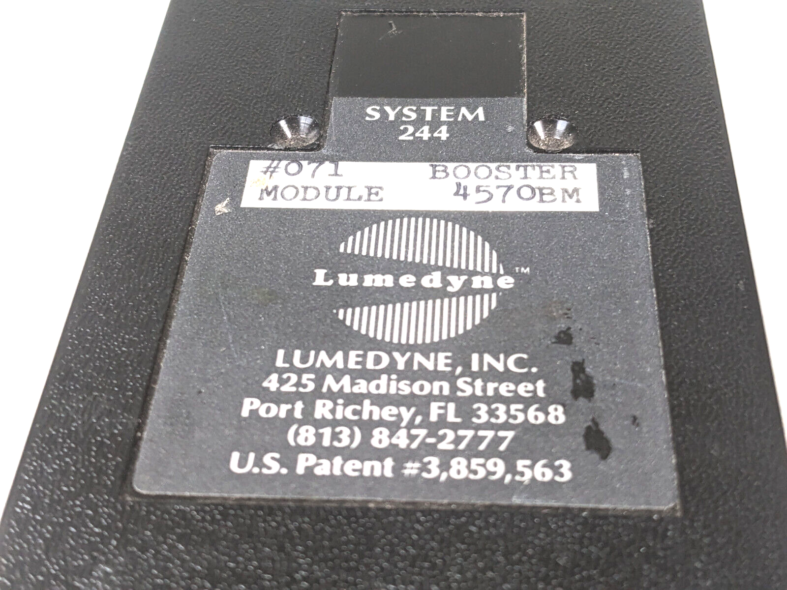 Lumedyne System 244 #071 BOOST Module 4570BM