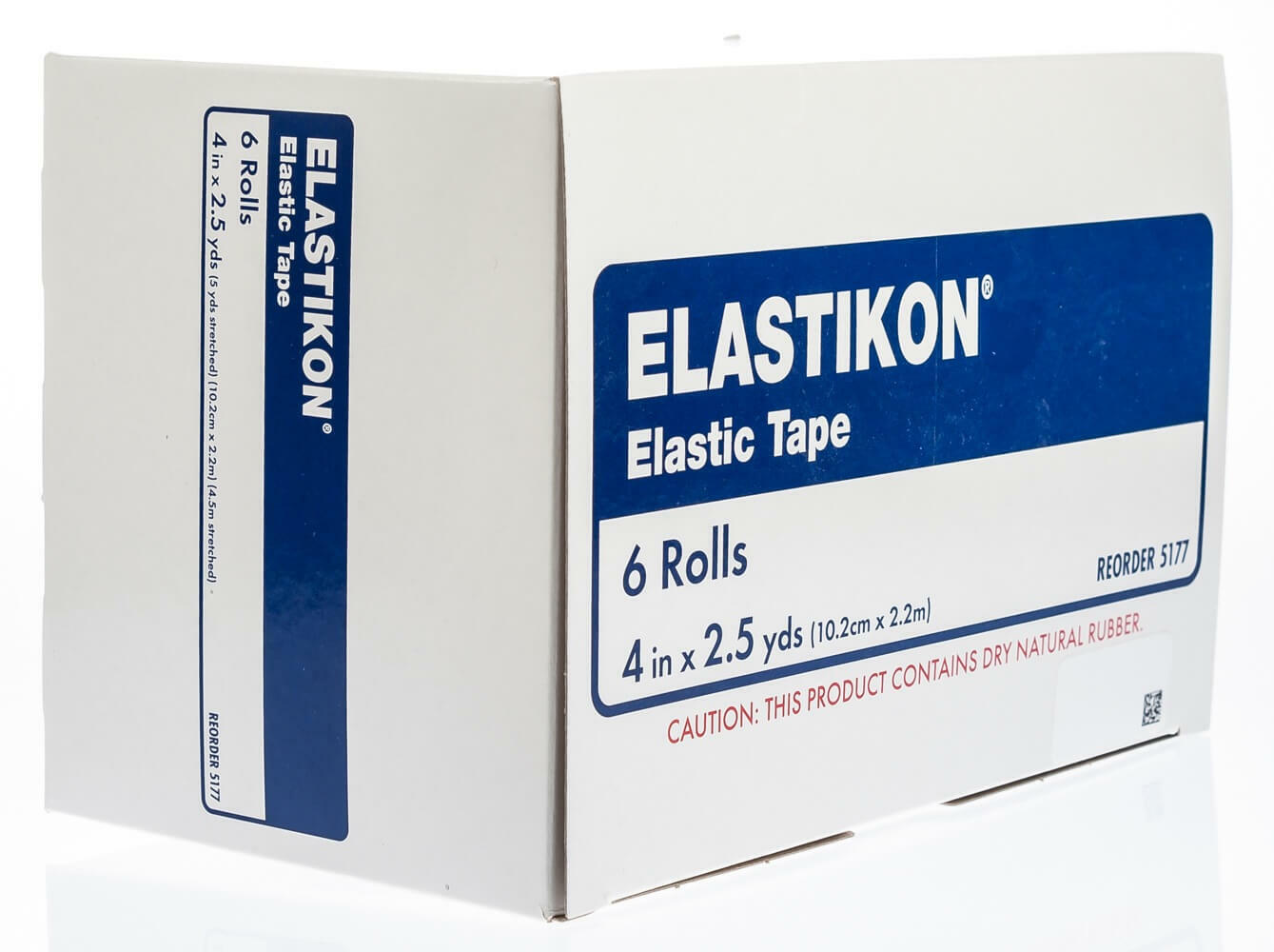 ELASTIKON Elastic Tape, 4" x 2.5 yd, 6/pk