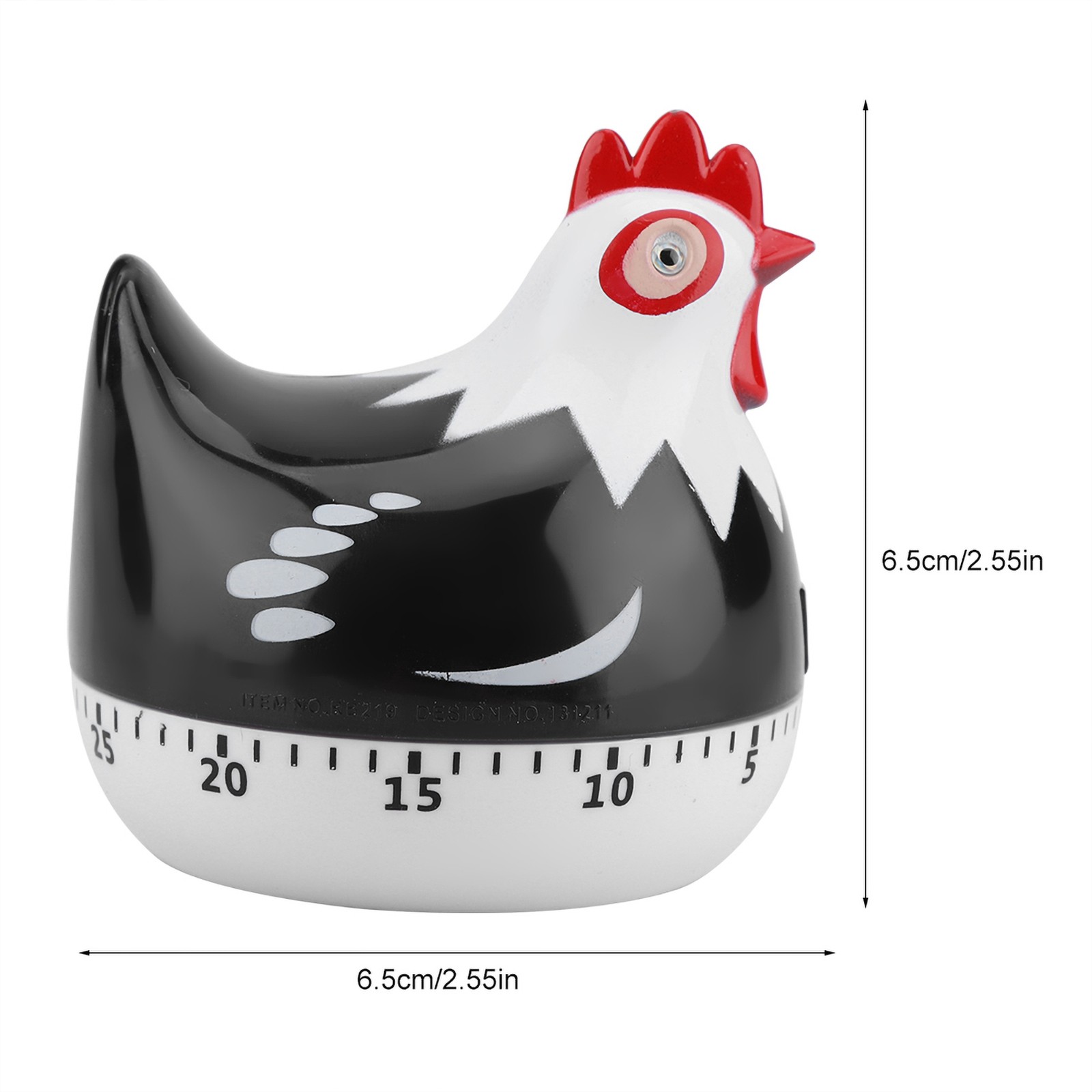 Cute Chicken Pattern Countdown Timer For Kitchen Baking Recommended