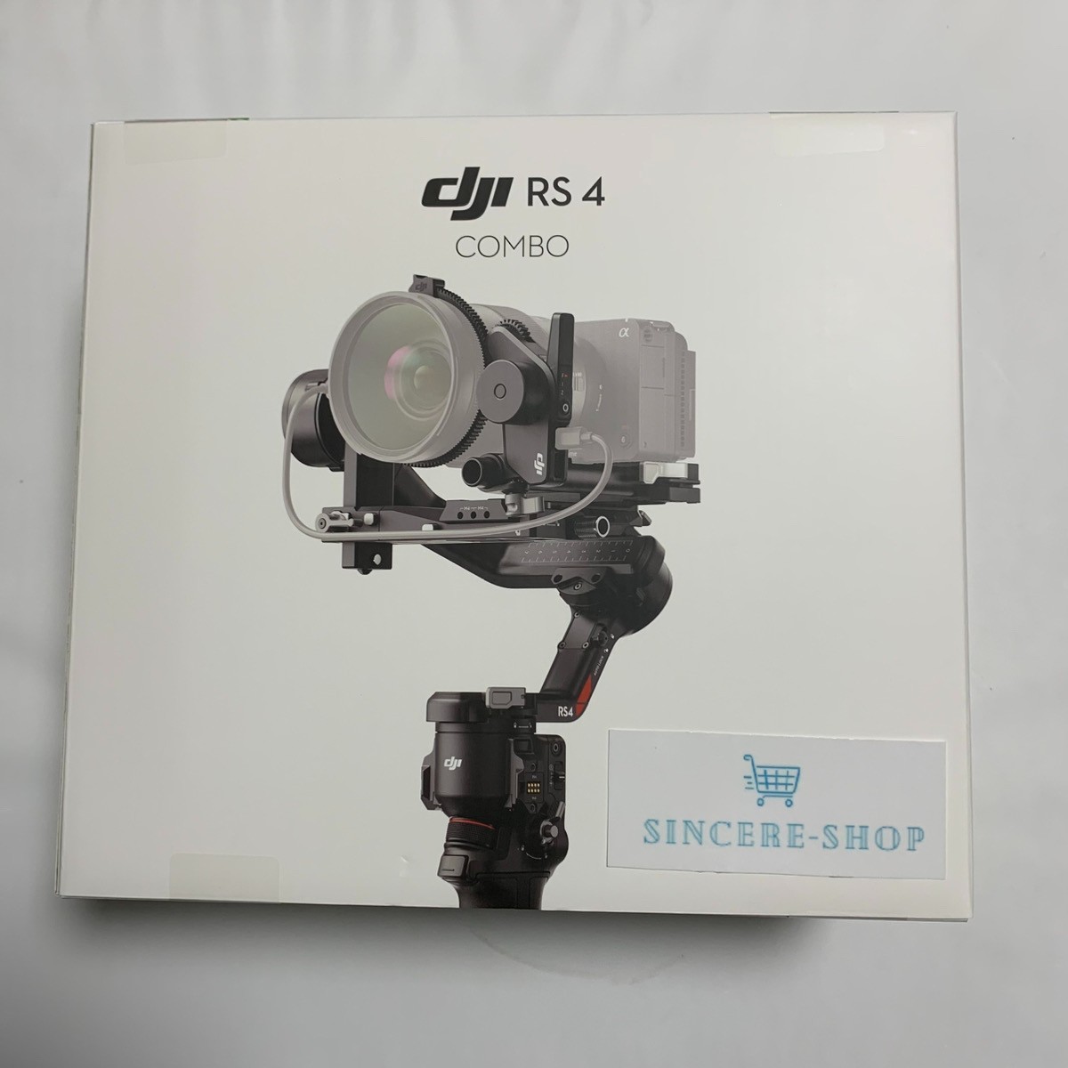 DJI RS 4 Combo 3-Axis Gimbal Stabilizer Portrait Shooting RS4002