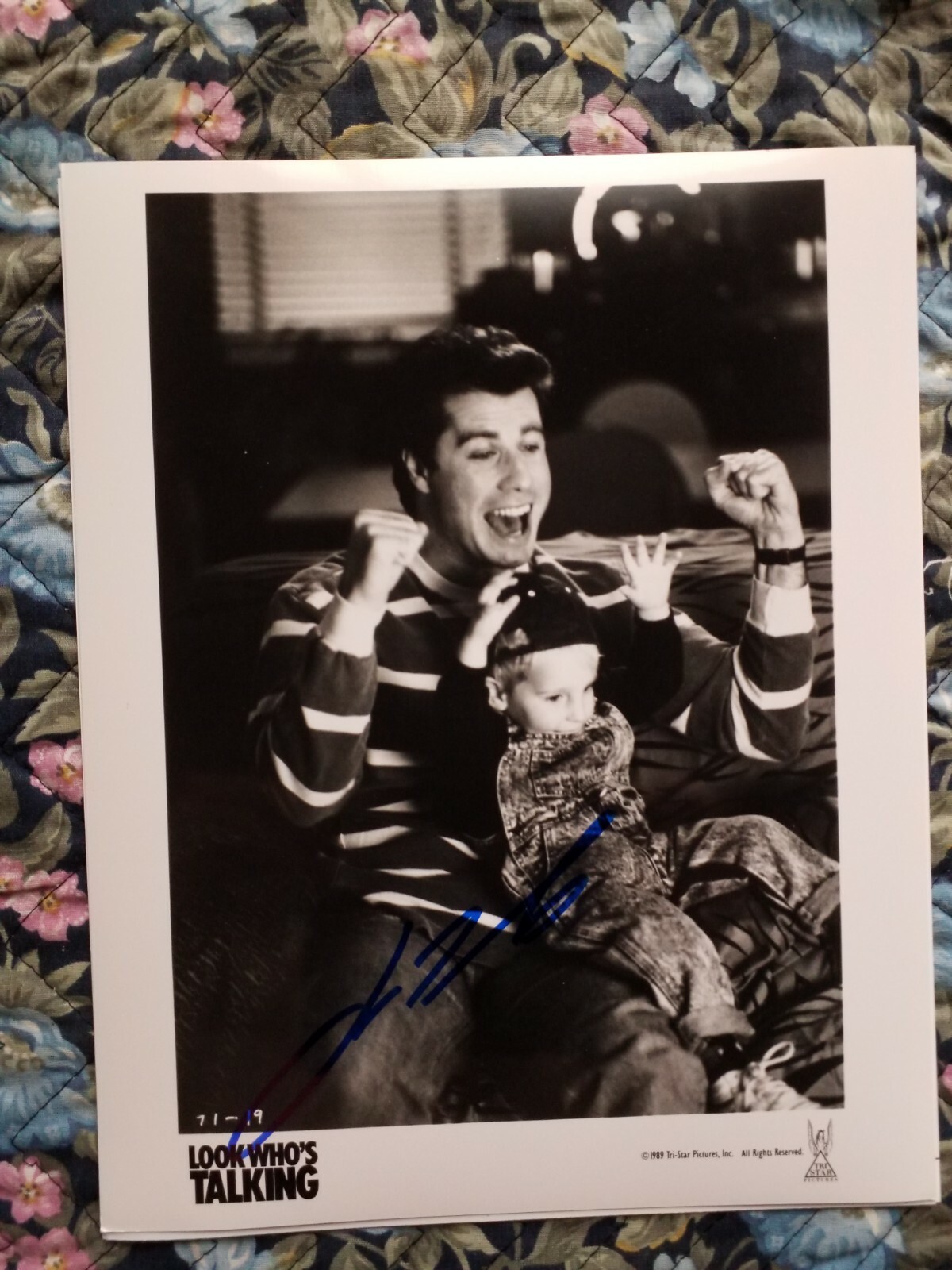 JOHN TRAVOLTA Signed AUTOGRAPH 8 x 10 Photo