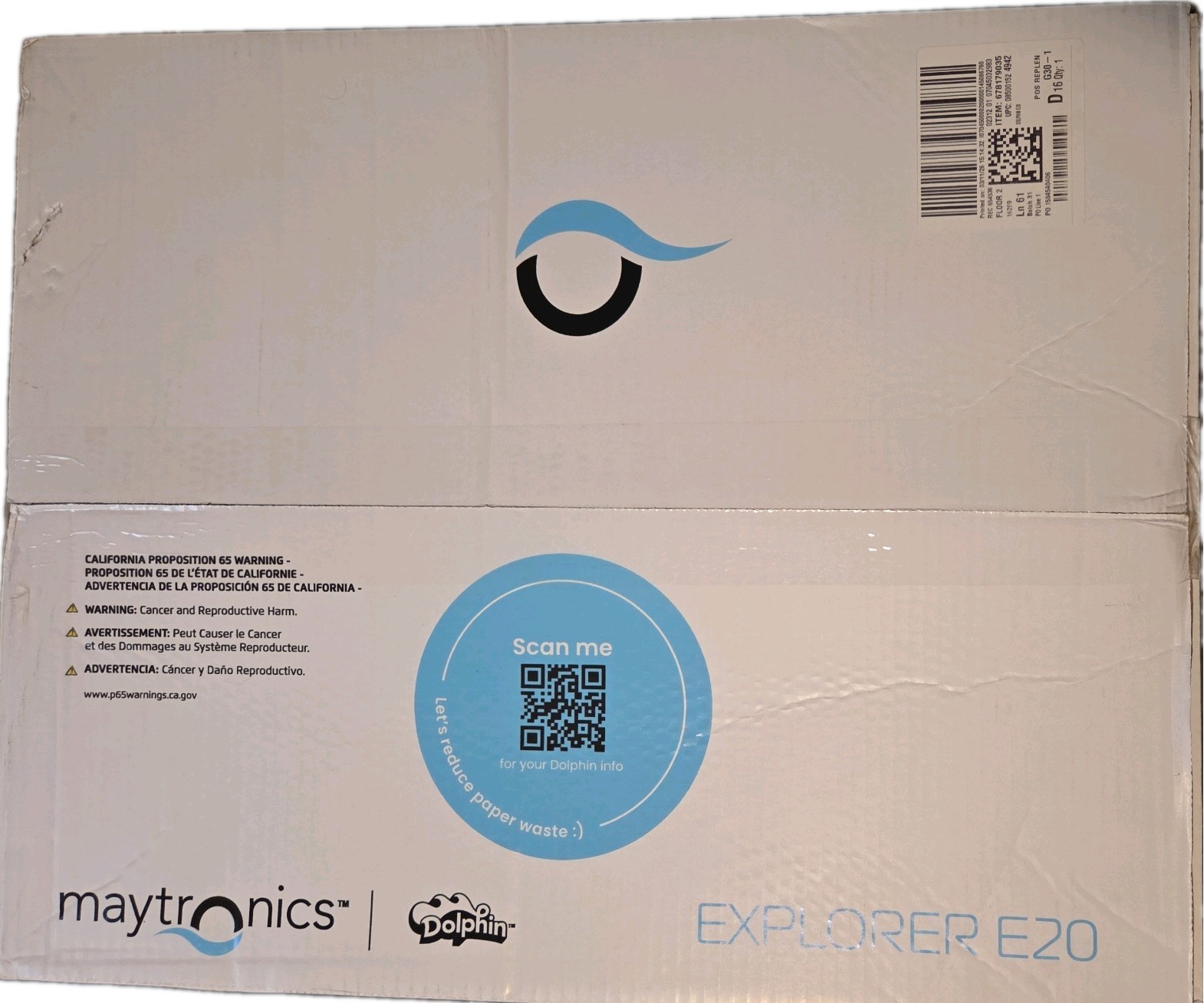 Dolphin Explorer E20 Robotic Pool Cleaner - 99996148XP