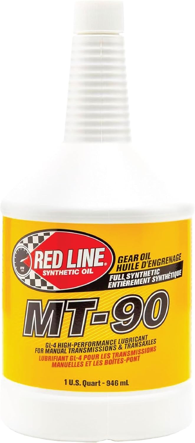 Red Line 50304 MT-90 75W-90 GL-4 Manual Transmission and Transaxle Lubricant ...