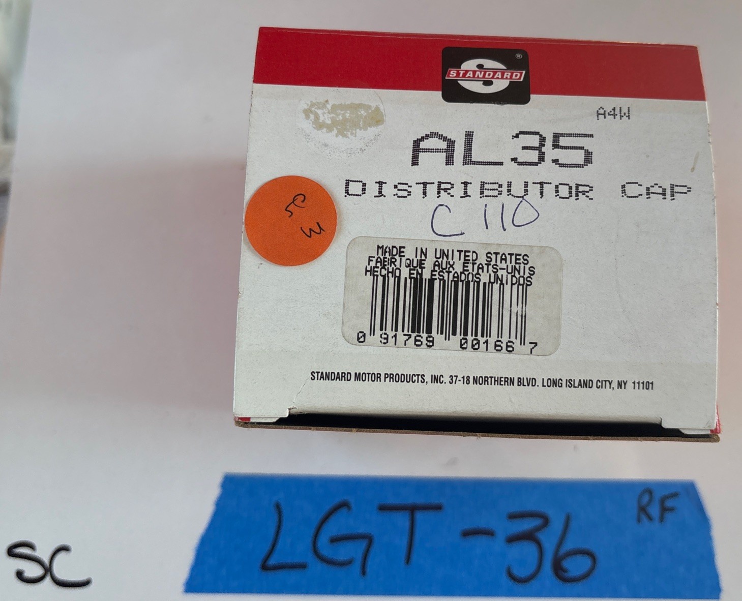 NEW Standard AL35 Distributor Cap OEM NOS Vintage Ignition Part Fits Ford GM