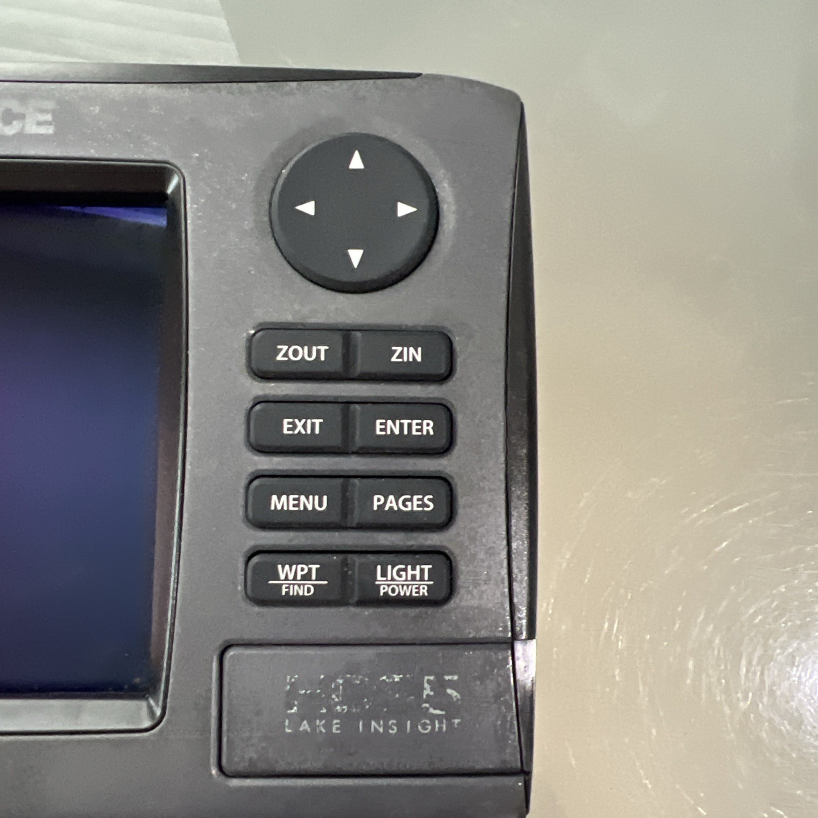 Lawrence HDS5 Insight Fish finder +GPS Chartplotter UNTESTED!!