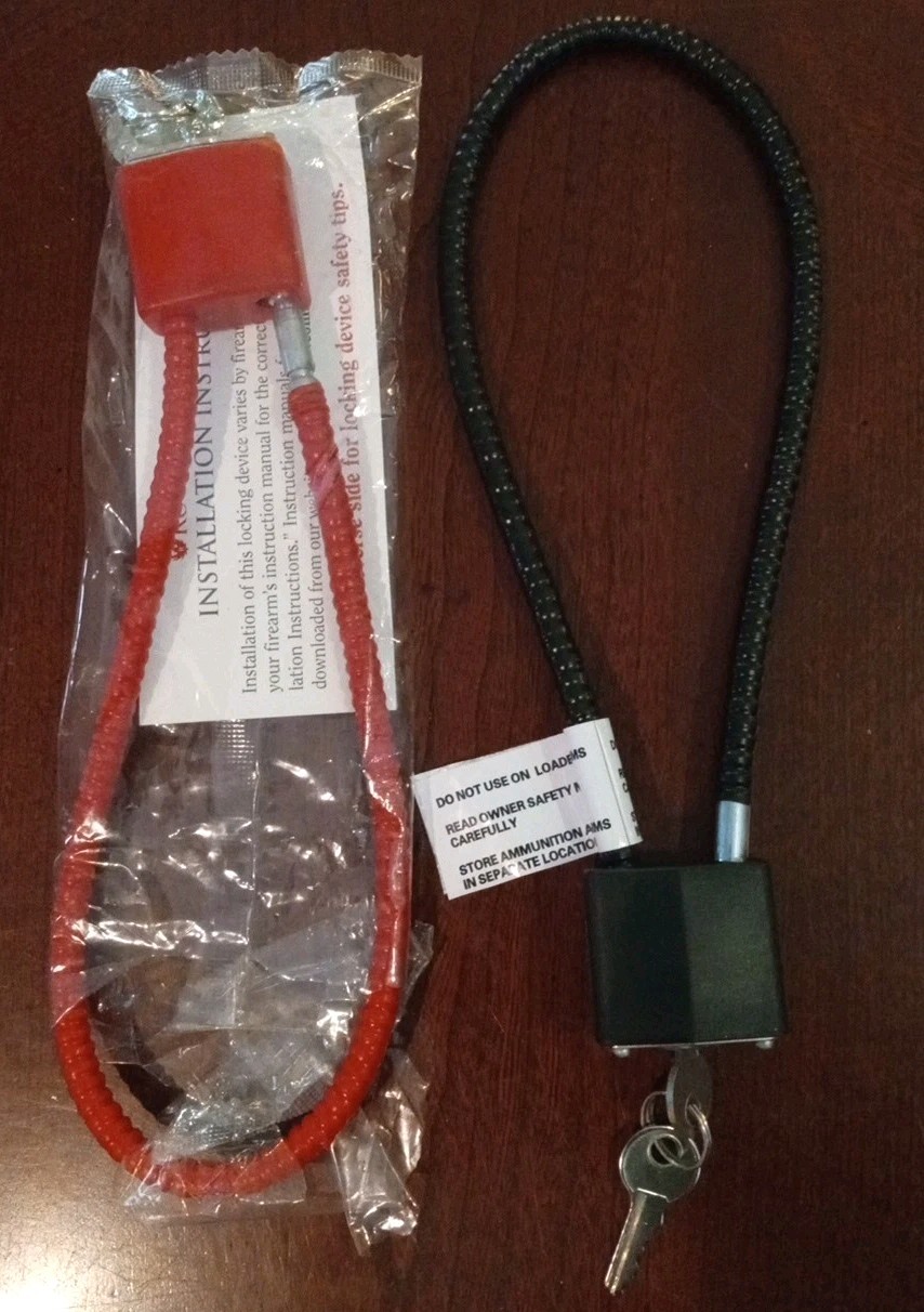 SET (2) Factory Ruger Cable Gun Locks 30MM