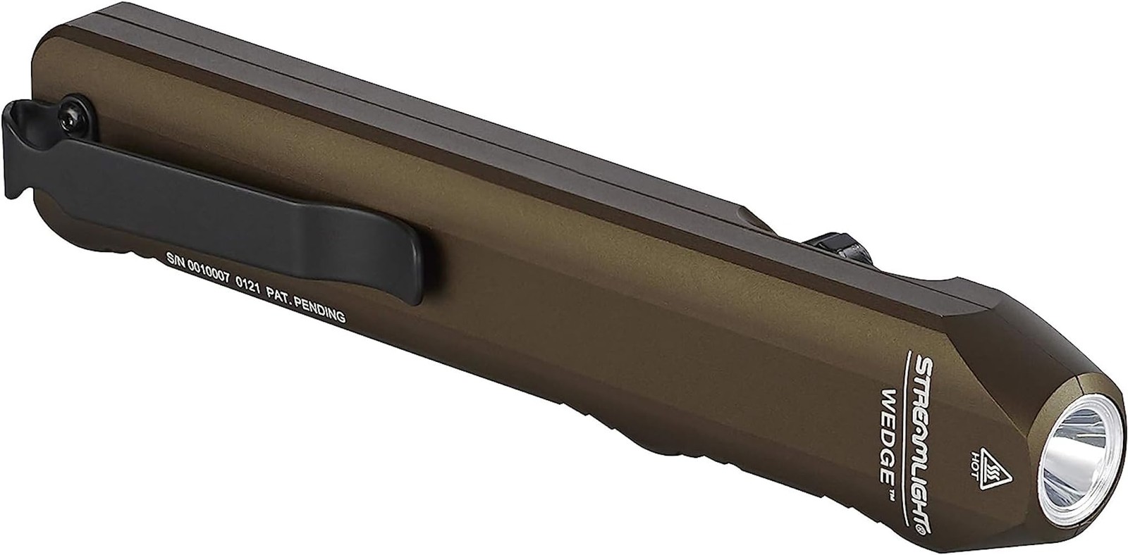 Streamlight 88811 Rechargeable "Wedge" Pocket Light, 1,000 Lumens, Coyote