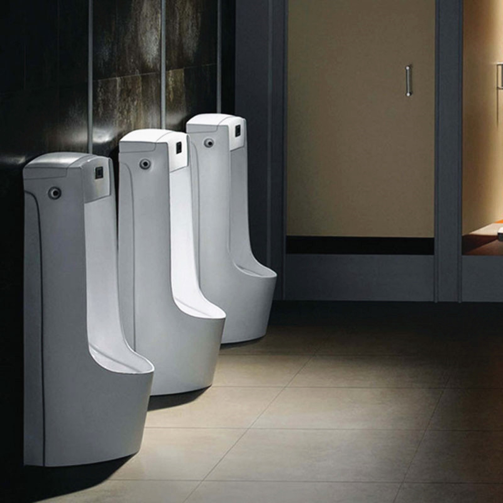 Automatic Sensor Standing Urinal Flush Valve Bathroom Electromagnetic Flusher