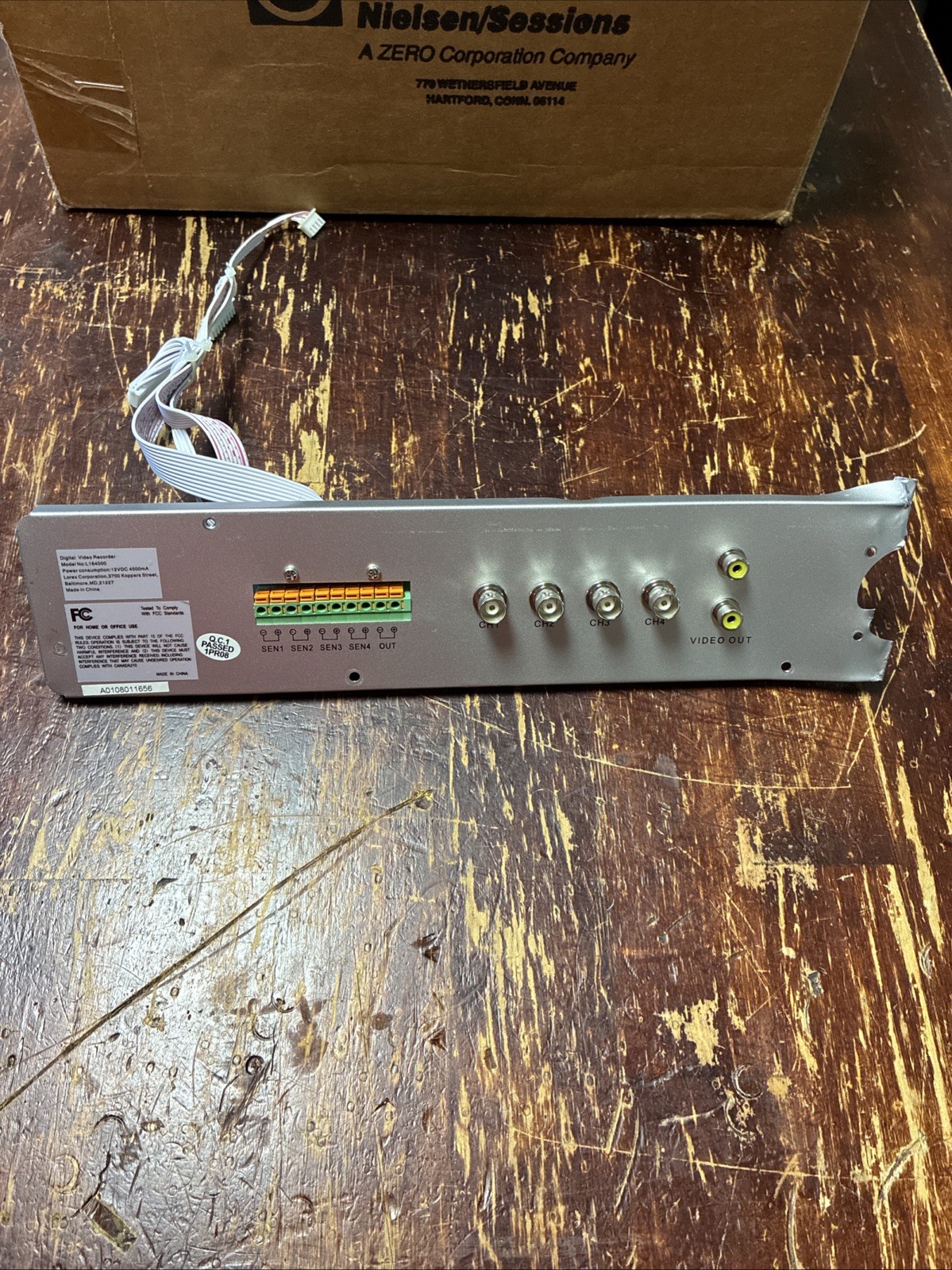 Lorex DVR 4 Male BNC 2 Video Out & SEN1,2,3,4 Out Only - OEM (L164000)