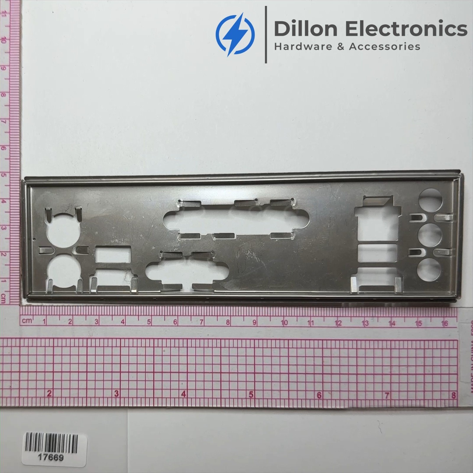 ATX Motherboard IO Shield Backplate Rear I/O Plate Unknown Compatibility