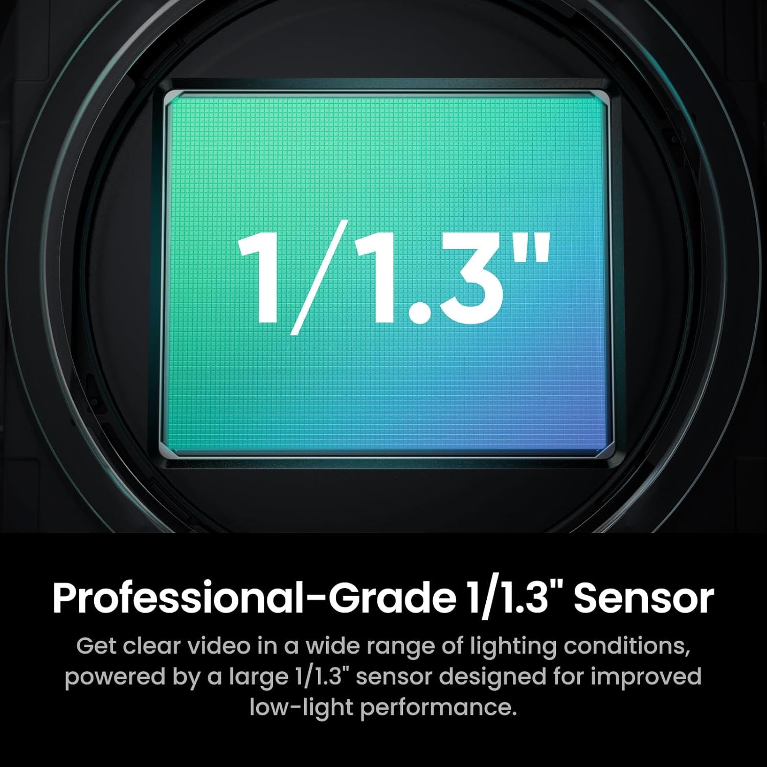 Insta360 Link 2 Pro 4K PTZ Webcam AI Tracking HDR 1/1.3 Sensor