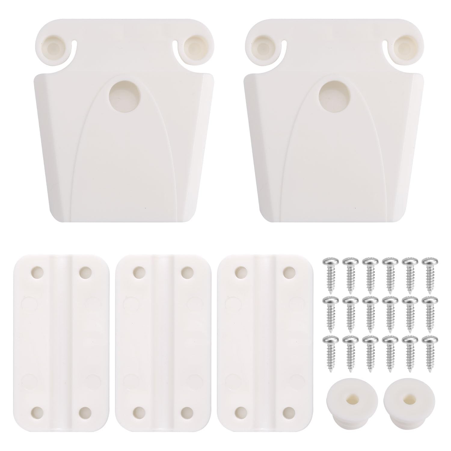 Cooler Hinge and Latch and Screws Kit, Including 3 Cooler Hinges 2 Latches 2 .