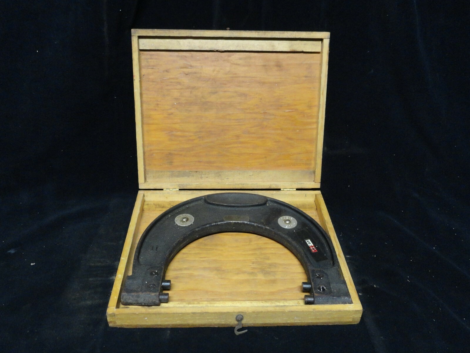 STANDARD GAGE - SNAP GAGE 6.505 - 6.515" ME-35568 - w/WOODEN BOX - VINTAGE