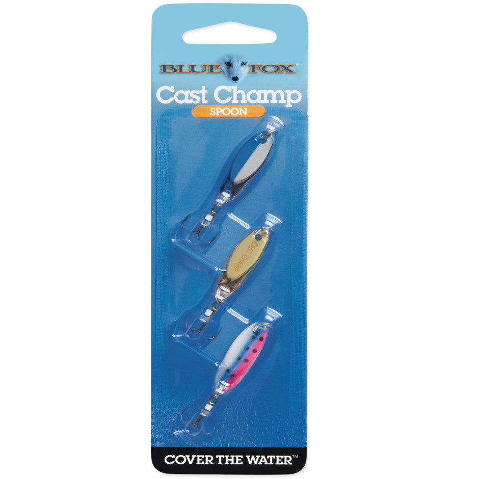 Blue Fox Cast Champ - 1/8 oz - 3 pk ~ FREE SHIPPING
