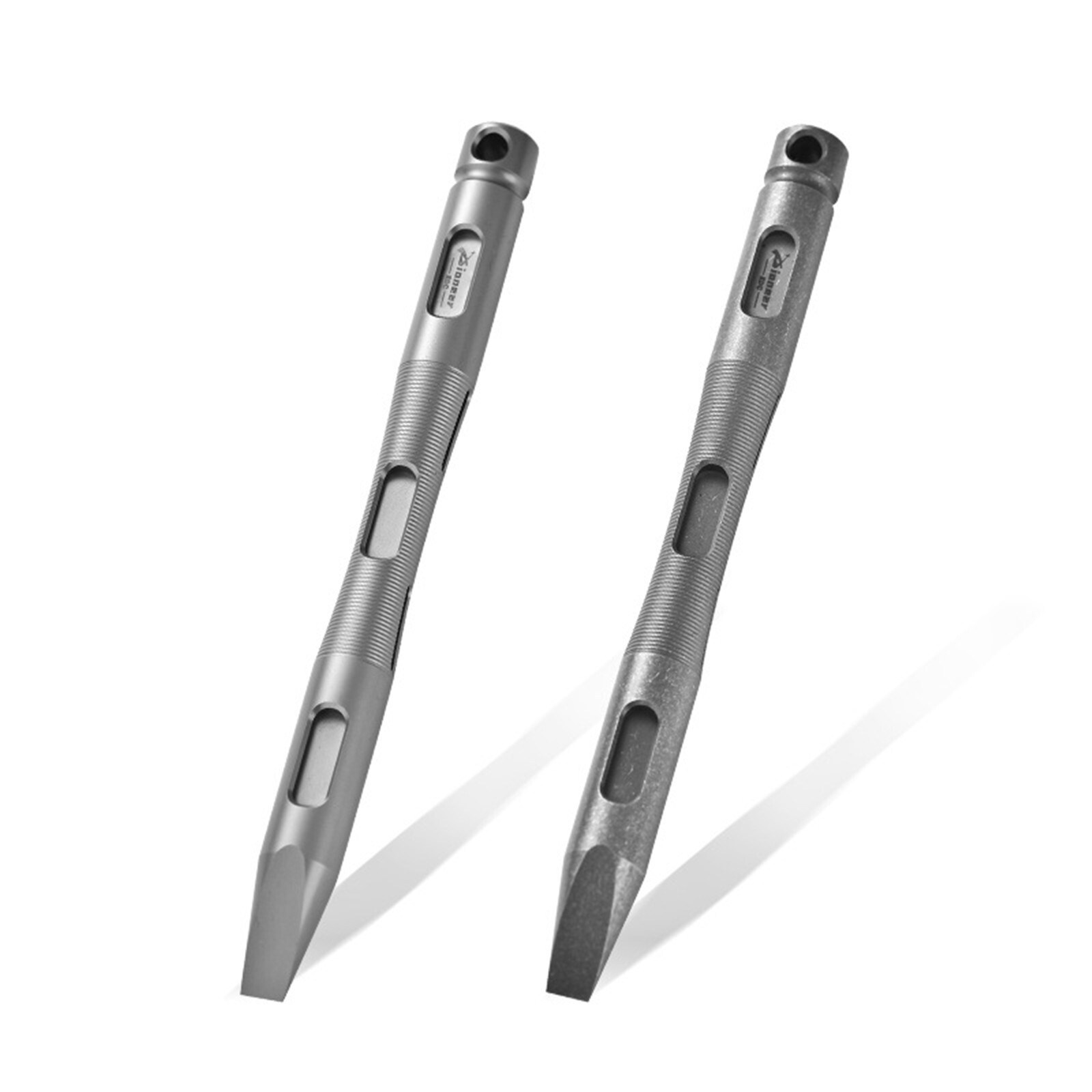 Hot EDC Solid Titanium Alloy Keychain Pry Bar Pendant Crowbar Outdoor Multi Tool