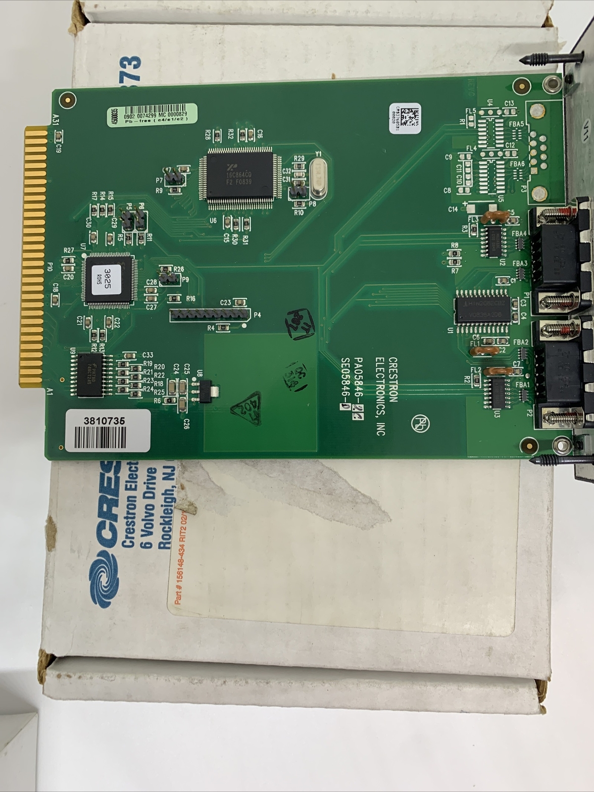 Crestron C2COM-3 3 Port Control Card #6500024