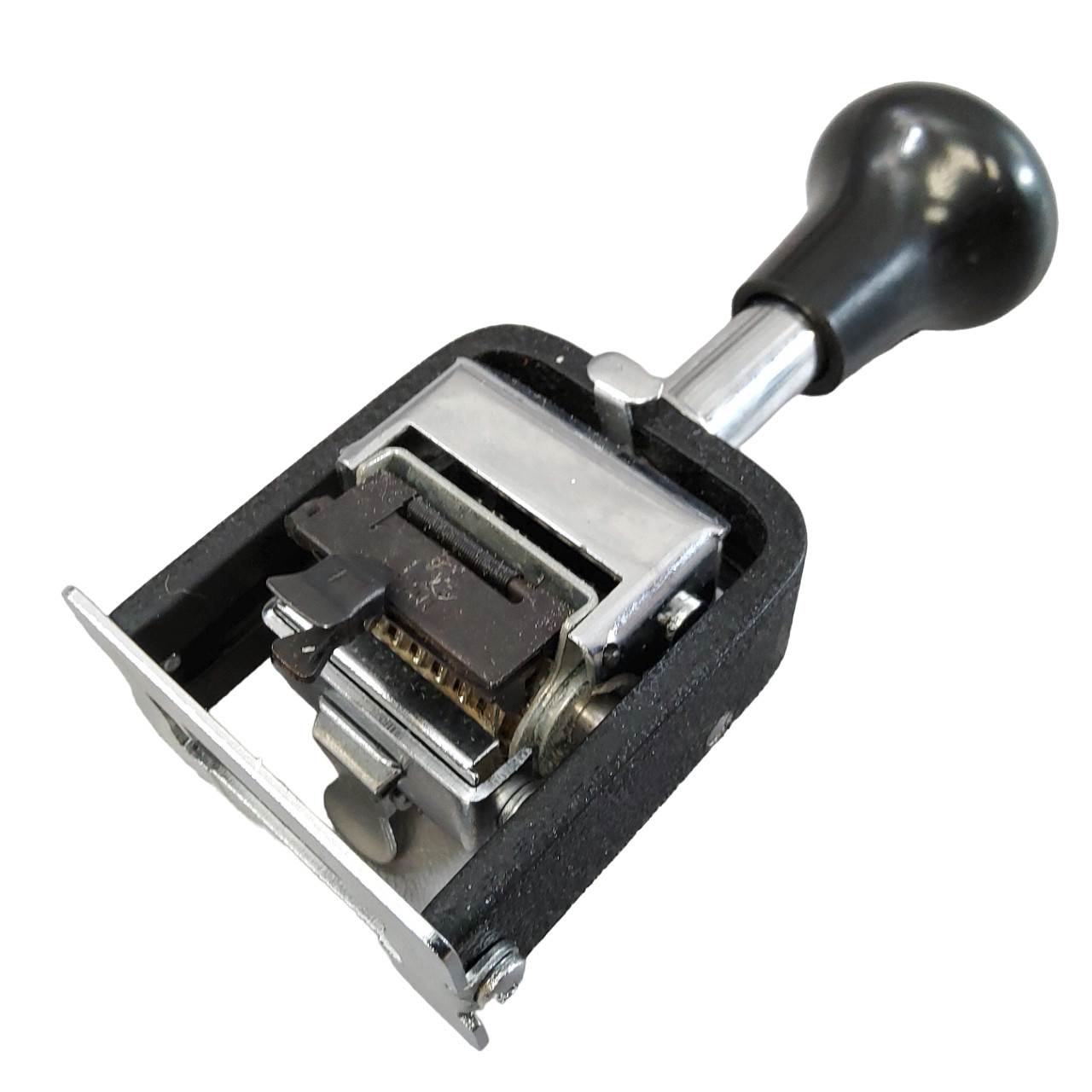 7 Digit Arial Font Automatic Advance Number Stamper Machine Brand New CMA1195