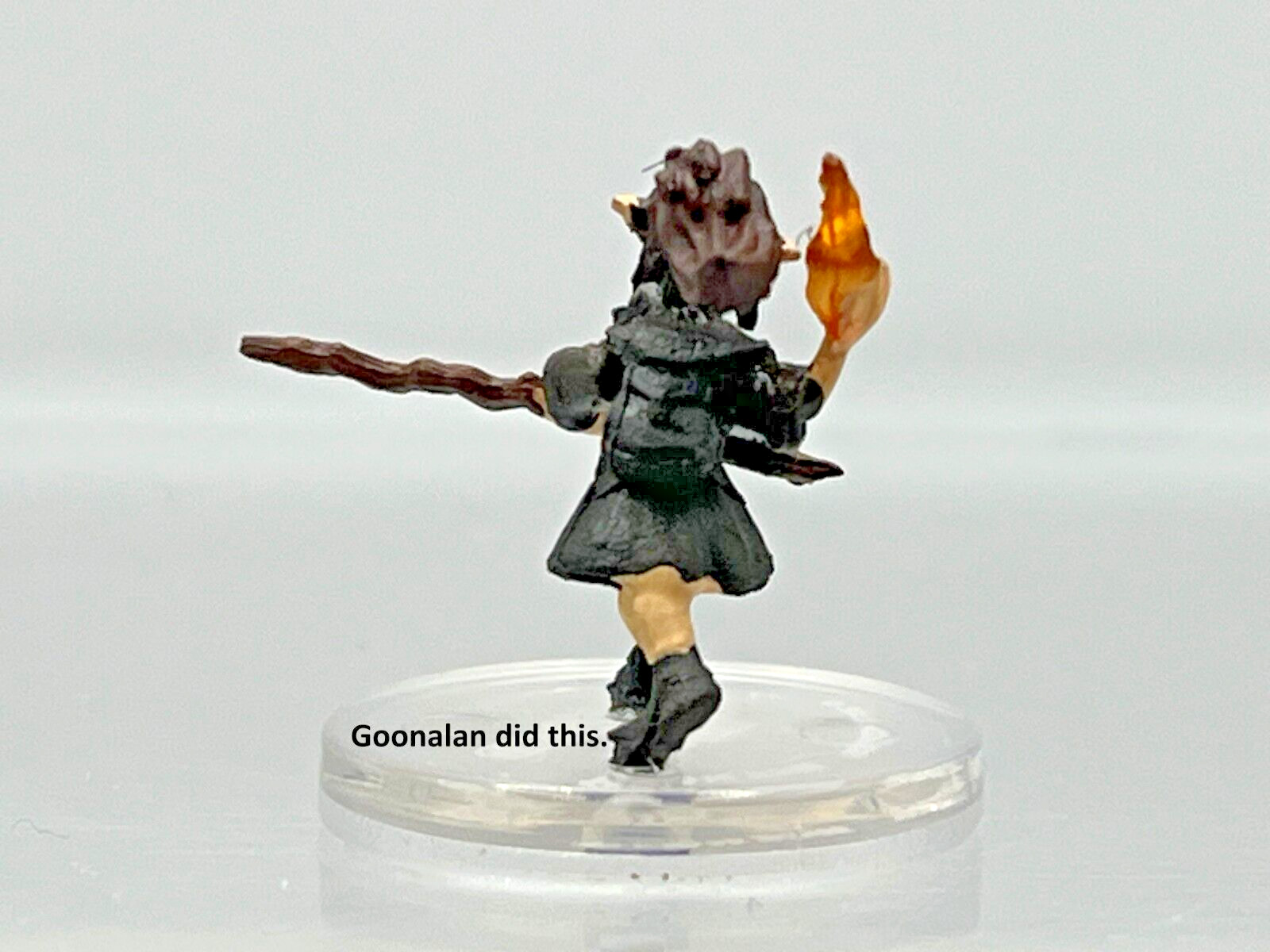 D&D Pathfinder Mini Monster Menagerie 3 11b Gnome Wizard UC