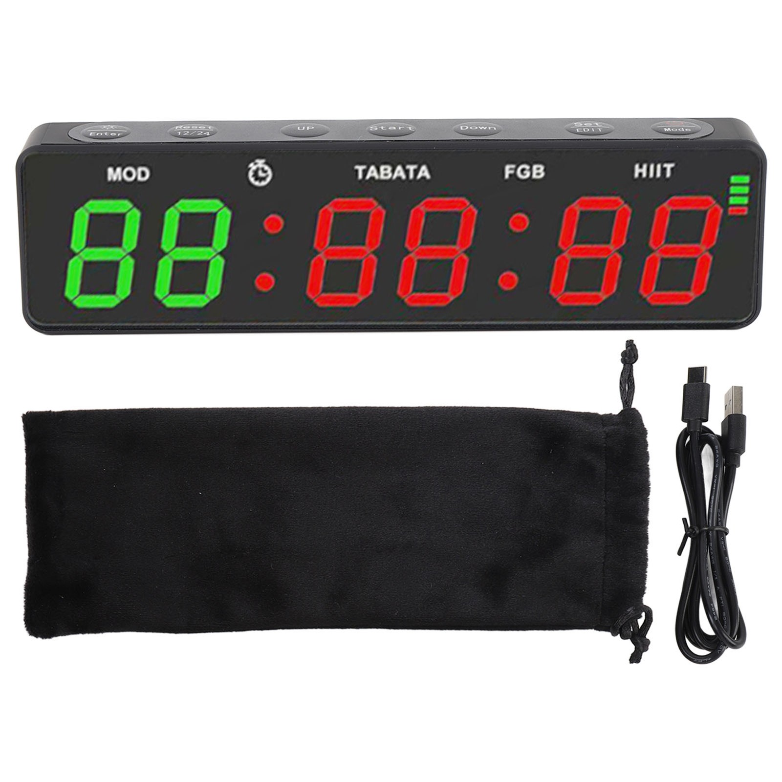 Portable Gym Timer Clock For Home Gym Workouts DNWU JBIA