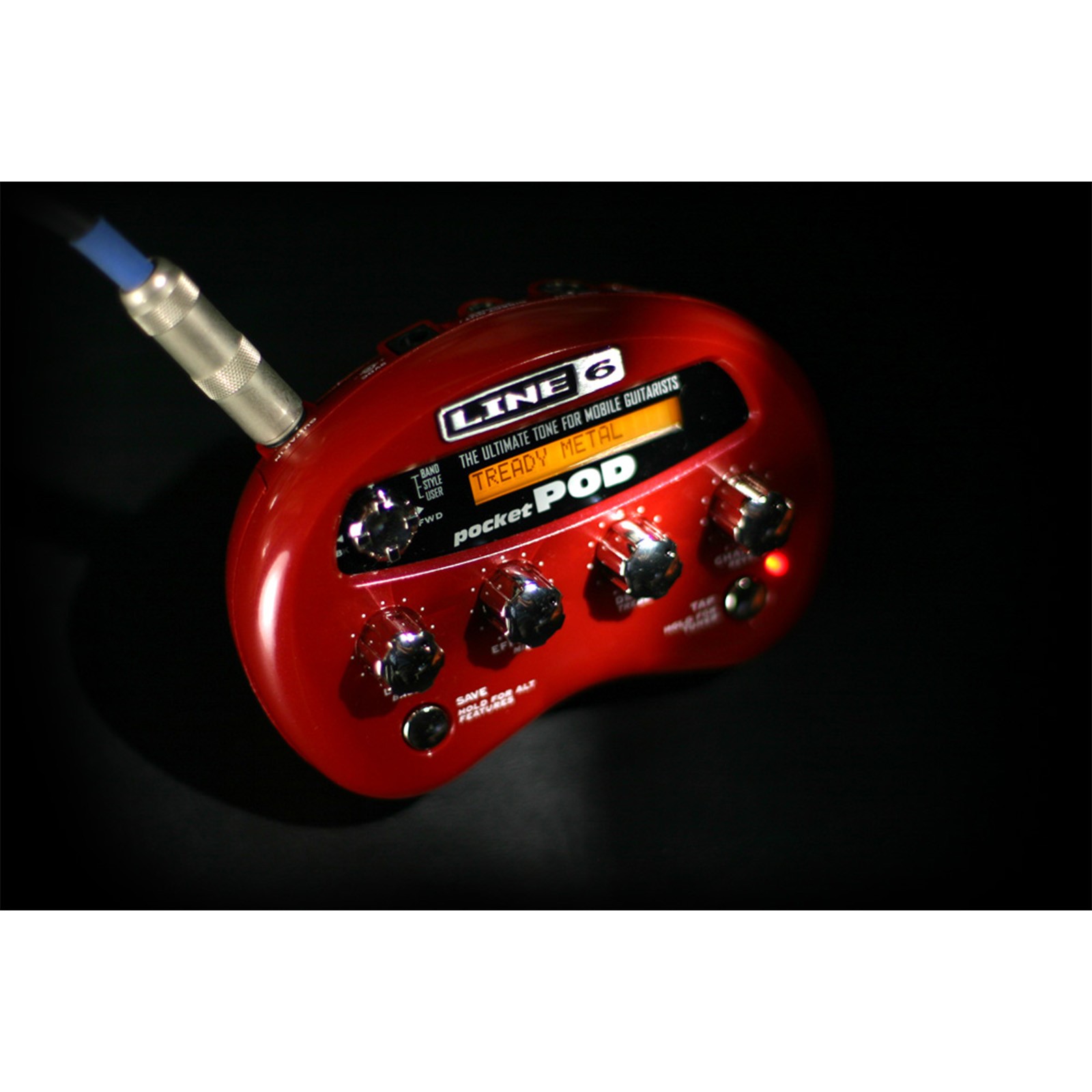 Line 6 Pocket POD Personal Amp Modeling & Effects Processor with Cable