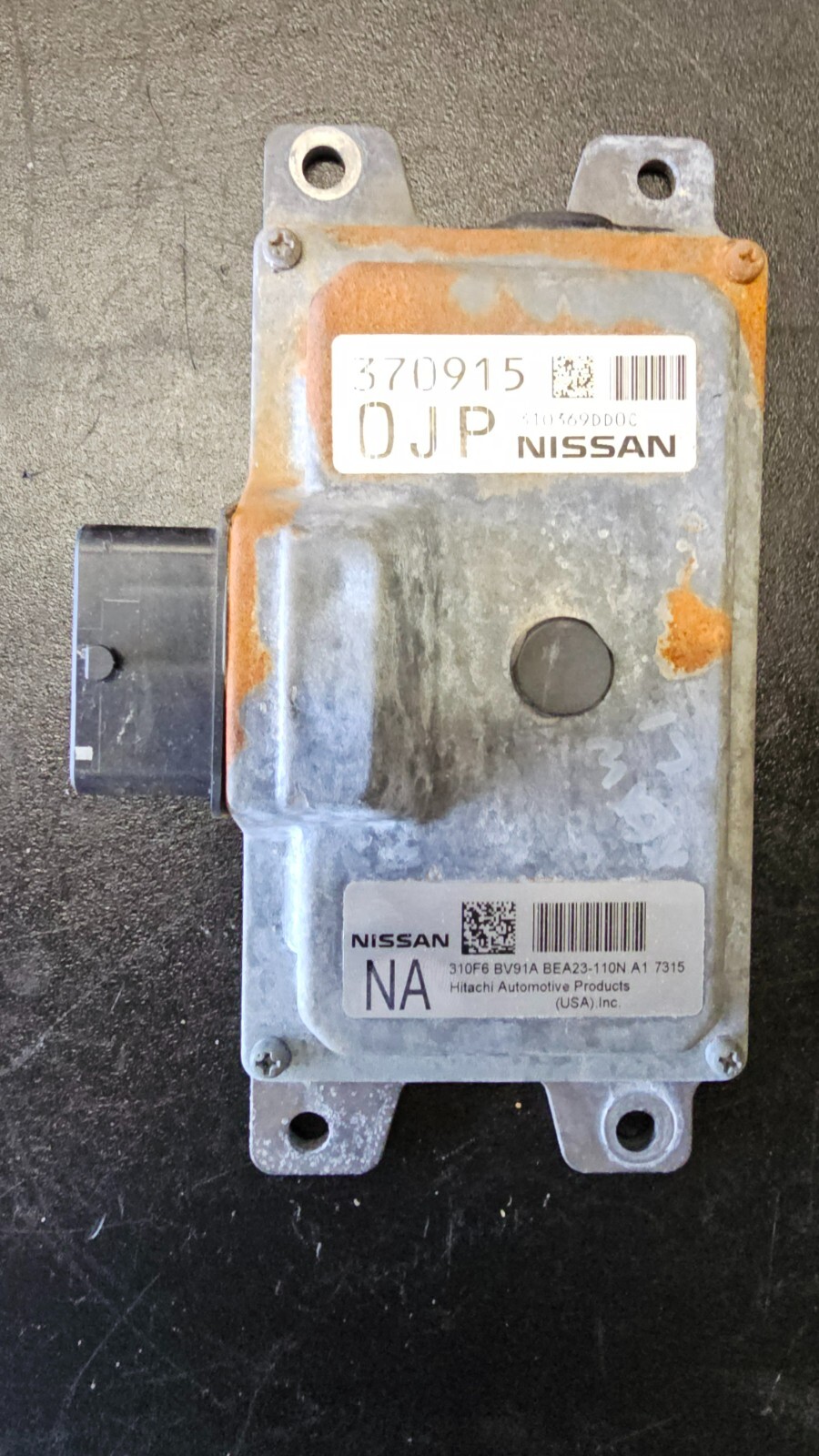 + 2016-18 Nissan Maxima TCU TCM Transmission Control Module unit 310369DD0C AP