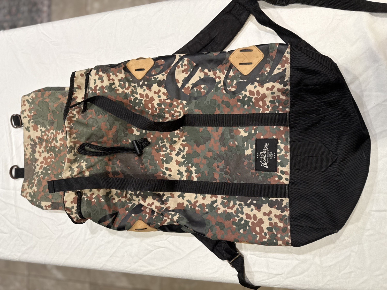 RARE 10.Deep Camo Division Daypack