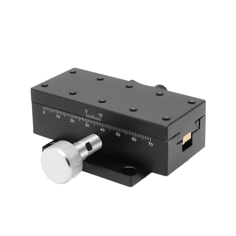 X-Axis Manual Displacement Stage Precision Rack Drive Dovetail Slide Table