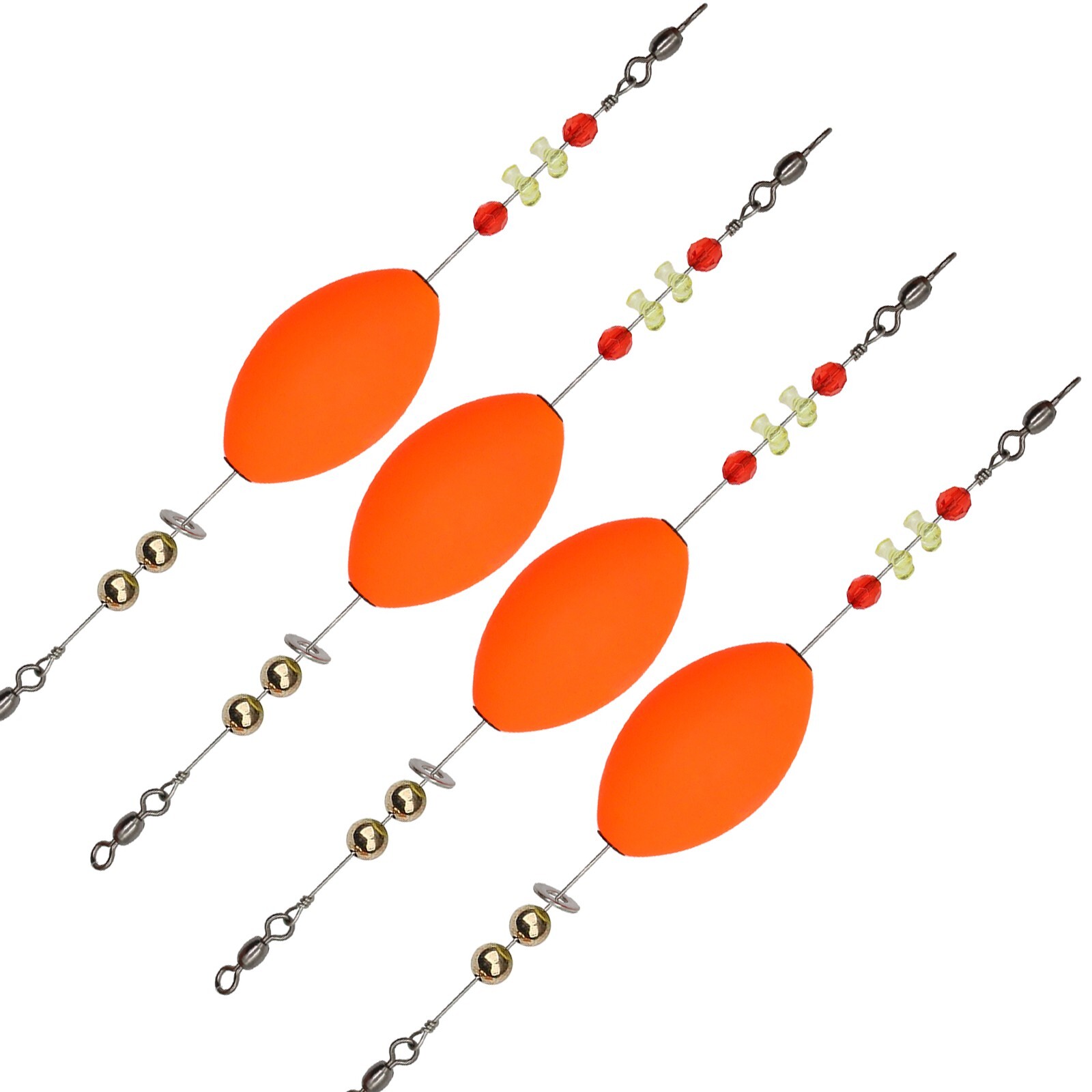 Popping Corks Fishing Floats Bobbers for Saltwater Freshwater 4 pcs