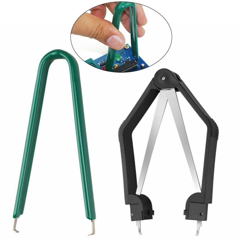 Set Chip extractor U Type Flat IC Component Puller Equipment Plier