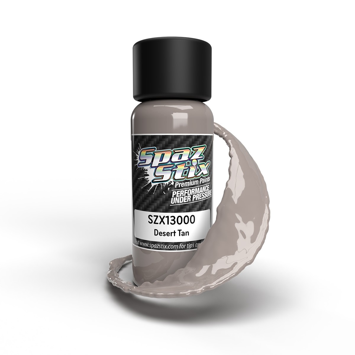 Spaz Stix Desert Tan Airbrush Ready Paint 2oz Bottle SZX13000