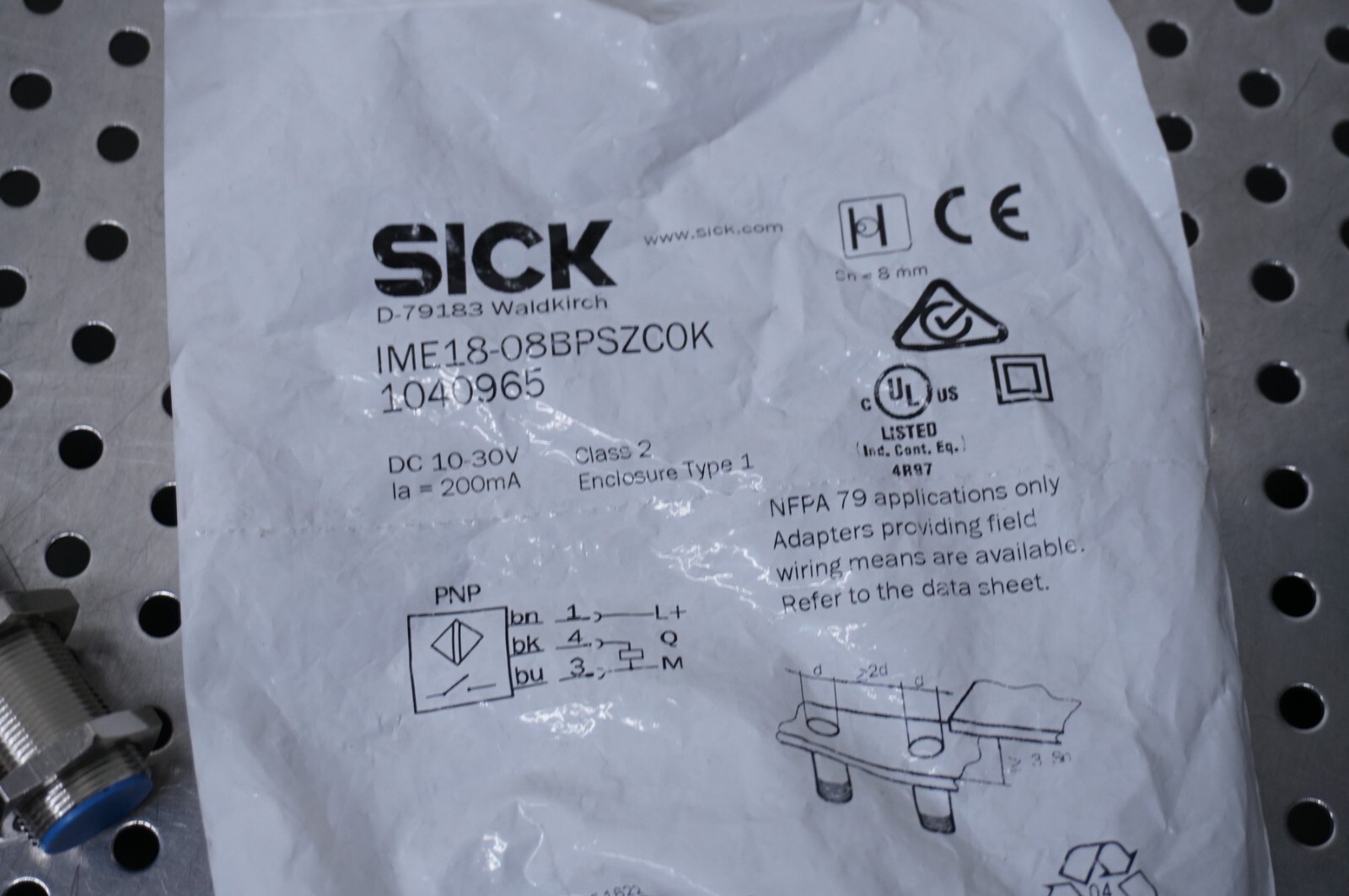 (Qty 3) SICK IME18-08BPSZCOK Proximity Switch sensor Replacement New